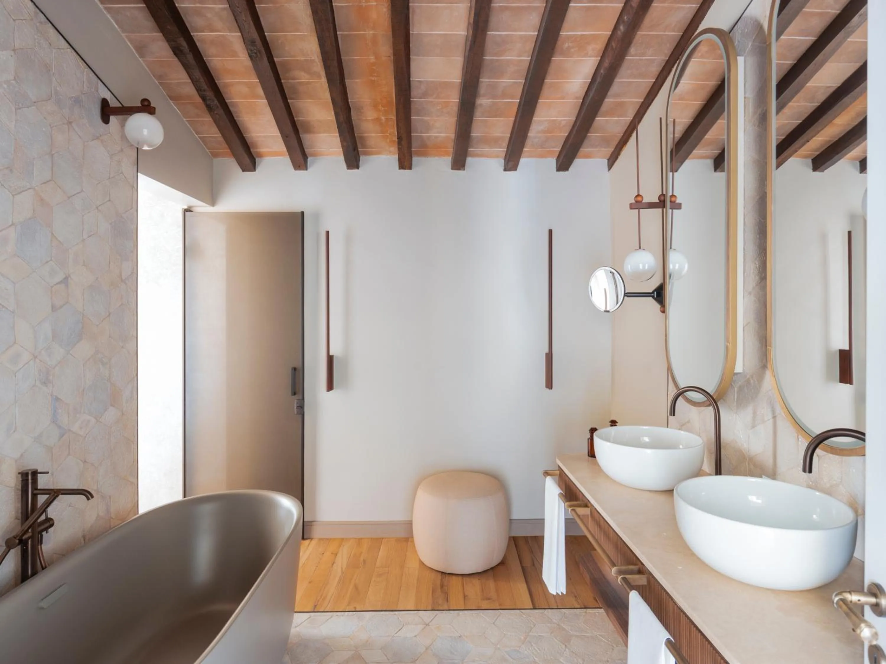 Bathroom in Borgo Dei Conti Resort Relais & Chateaux