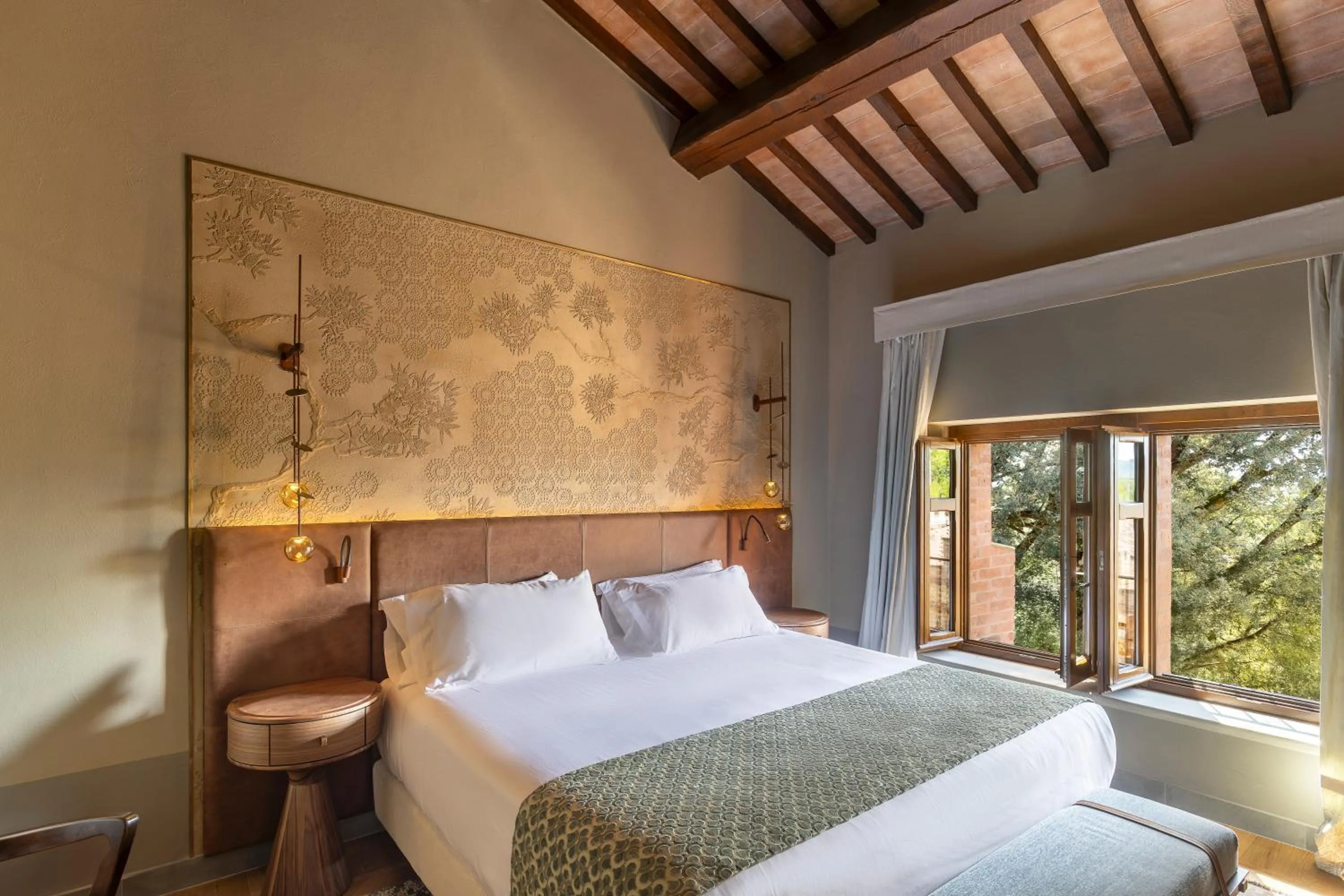 Bedroom, Bed in Borgo Dei Conti Resort Relais & Chateaux