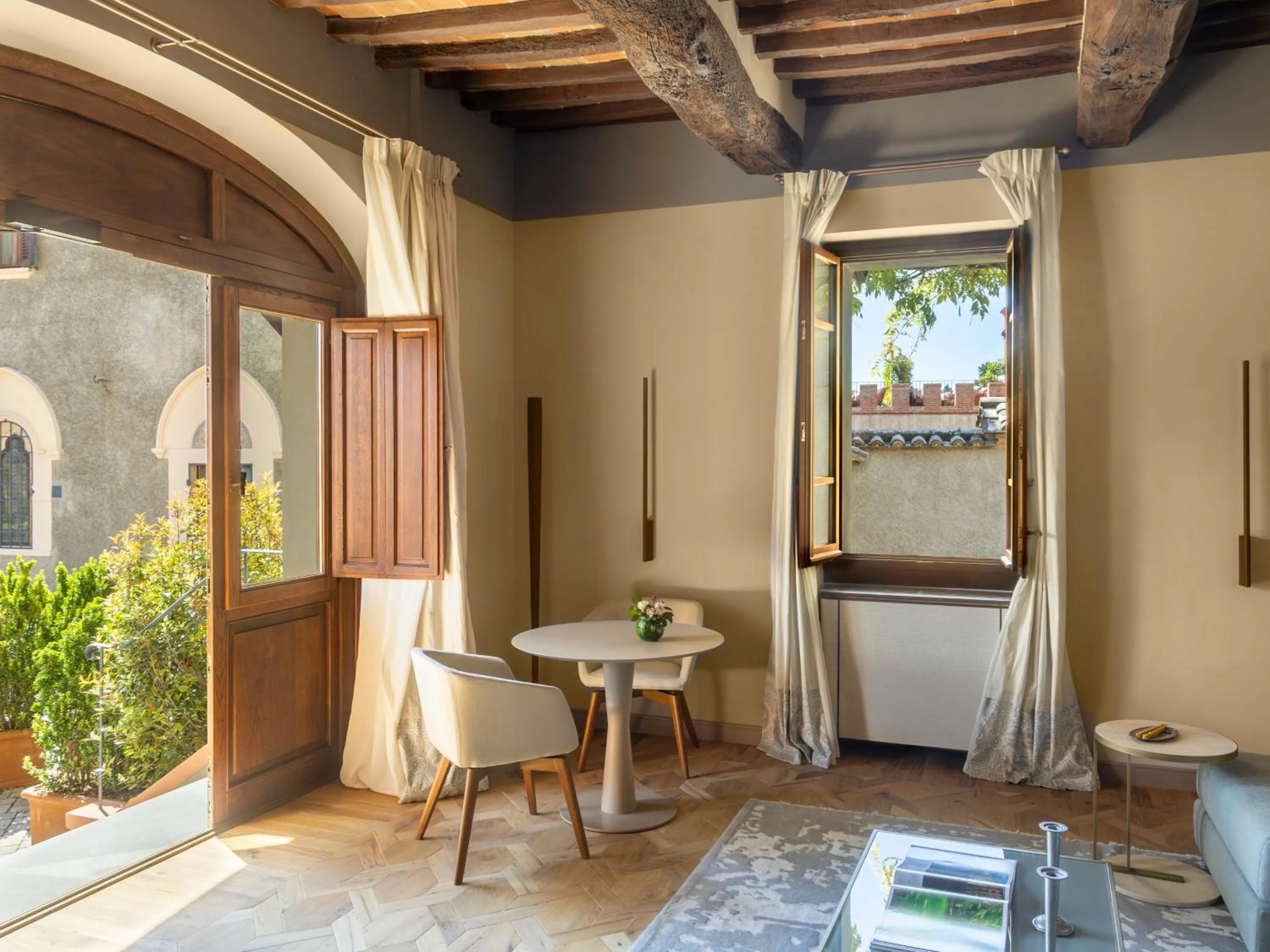 Living room in Borgo Dei Conti Resort Relais & Chateaux