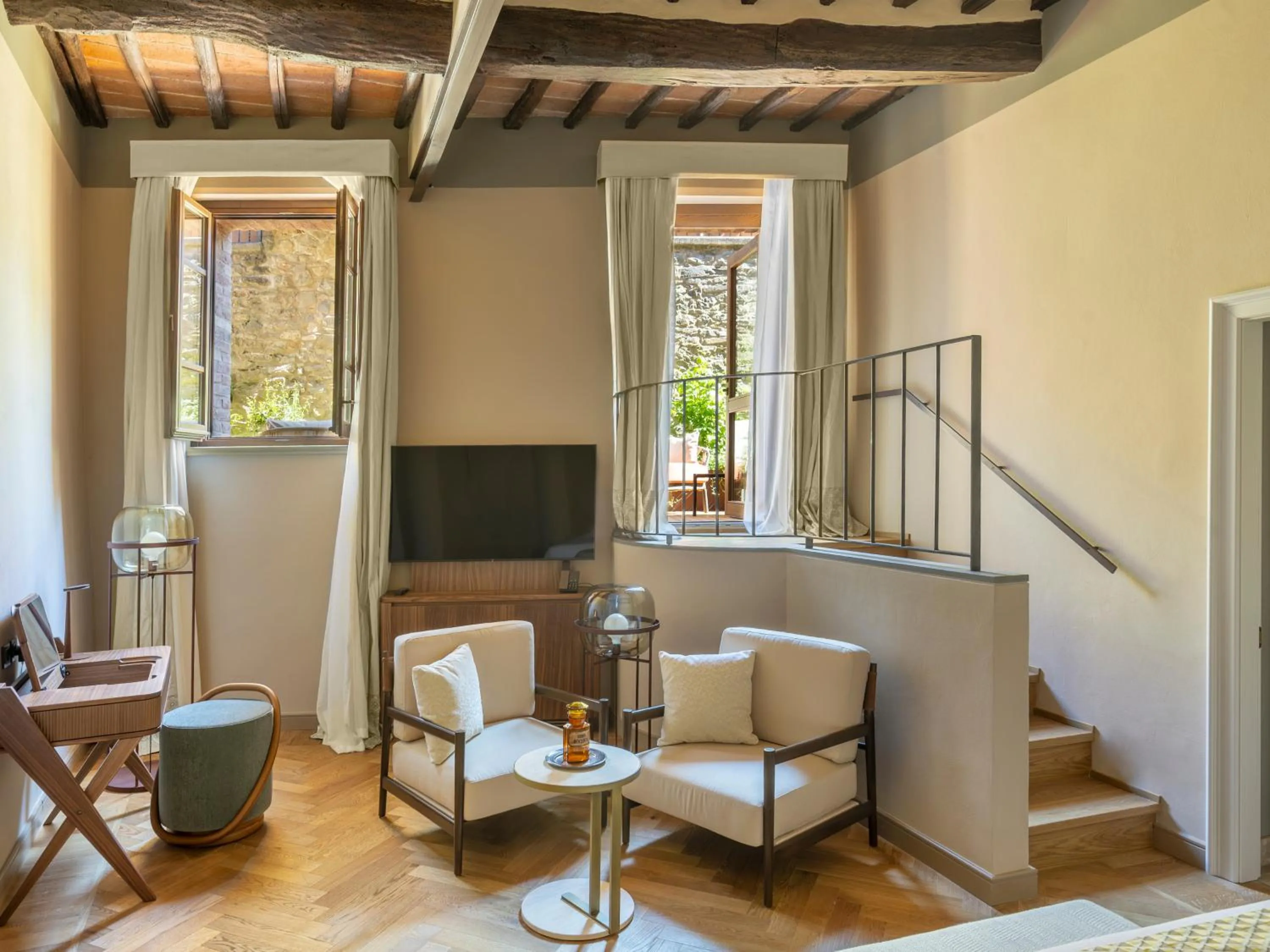 Seating area in Borgo Dei Conti Resort Relais & Chateaux