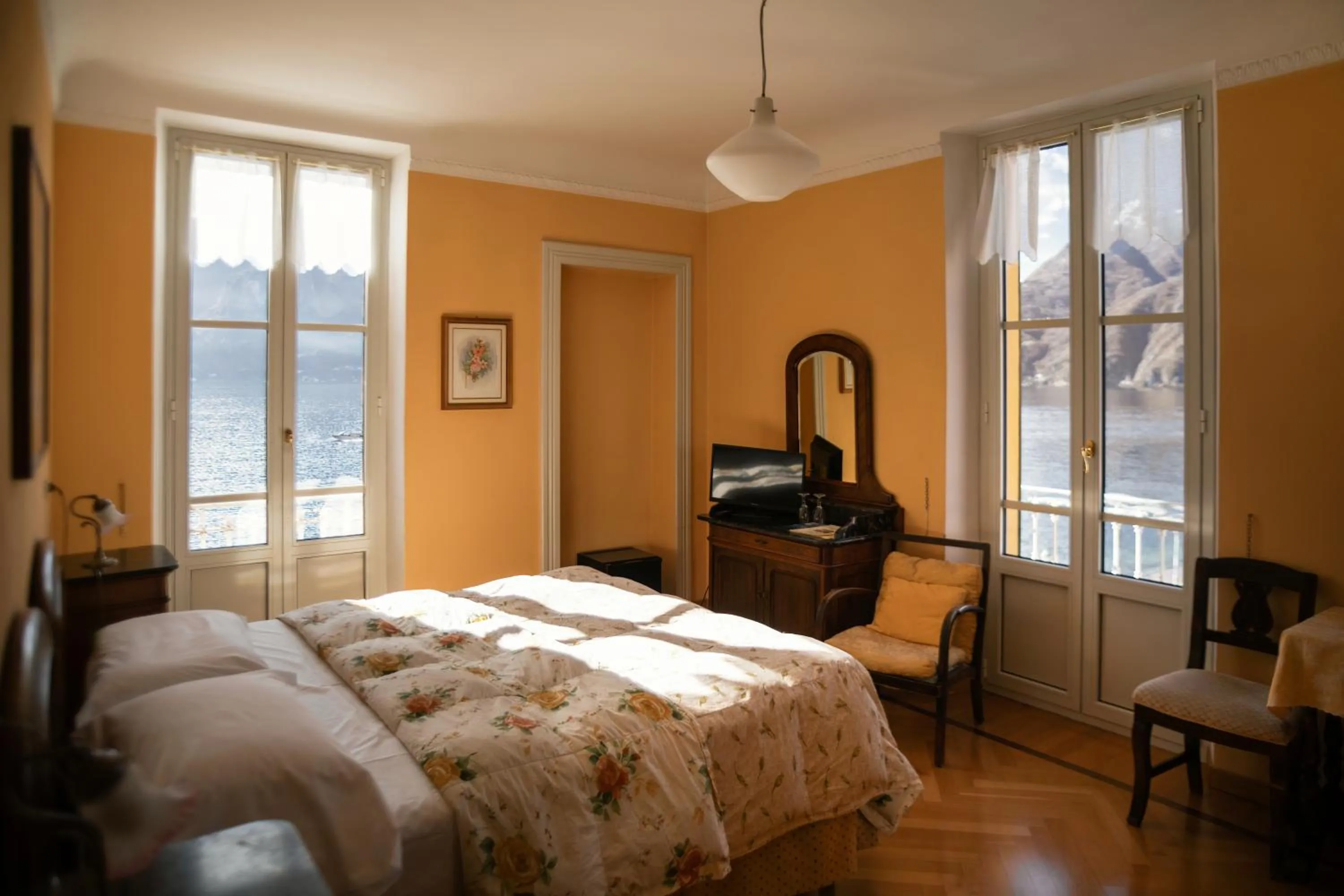 Bed in Hotel Olivedo