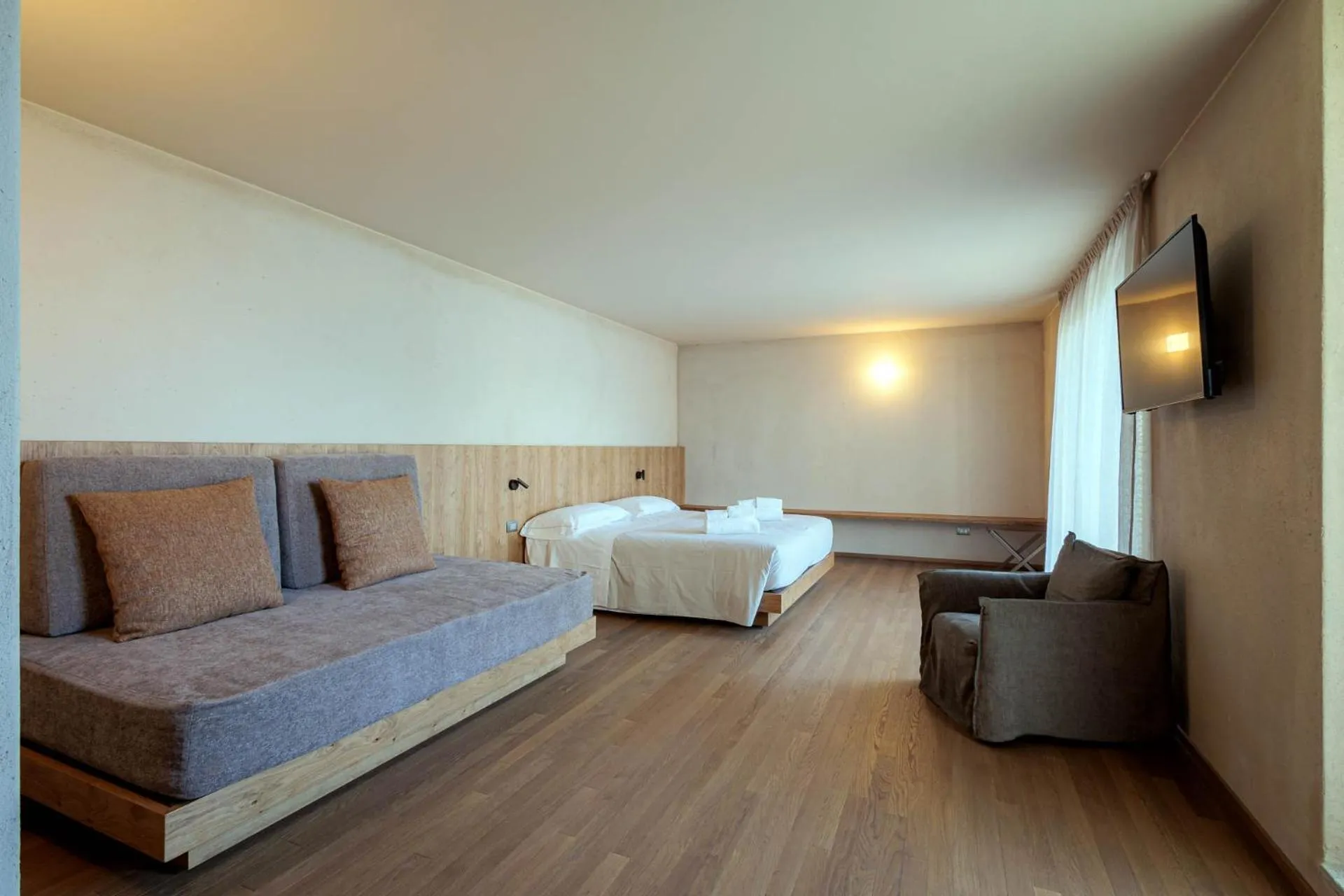 Bed in Hotel Olivedo