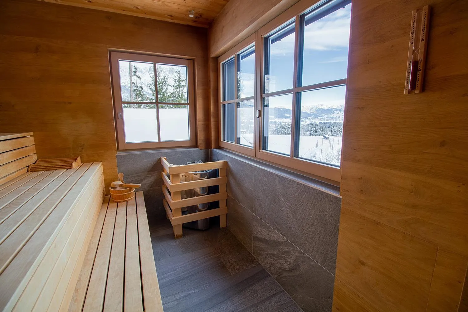 Sauna in Pension Tannenhof