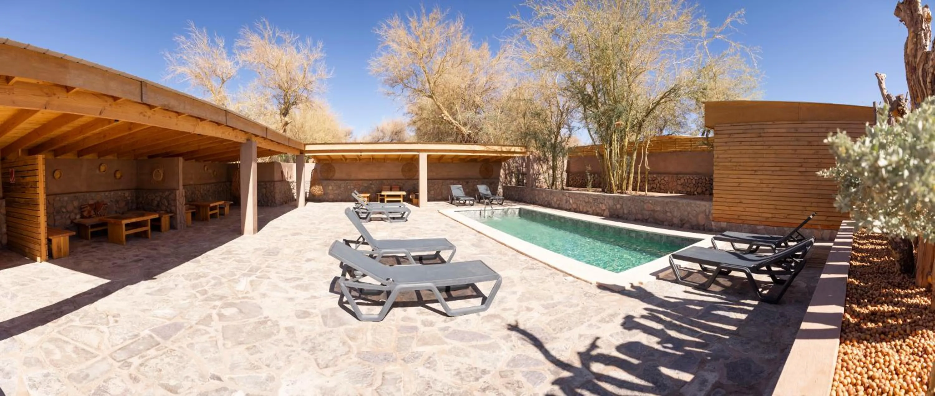Patio in Lodge Quelana