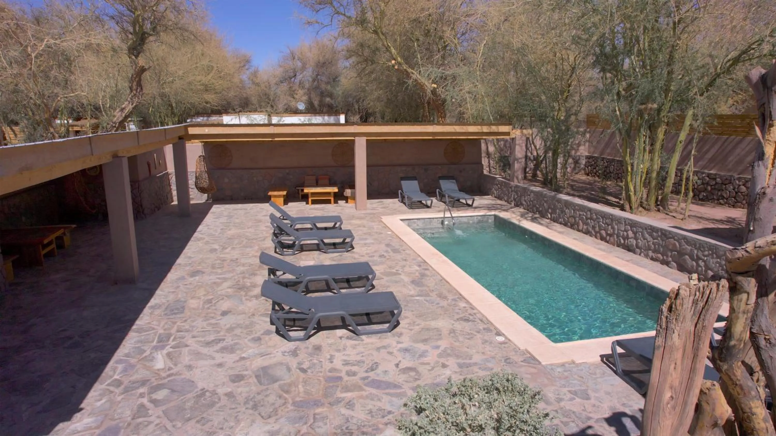 Patio in Lodge Quelana