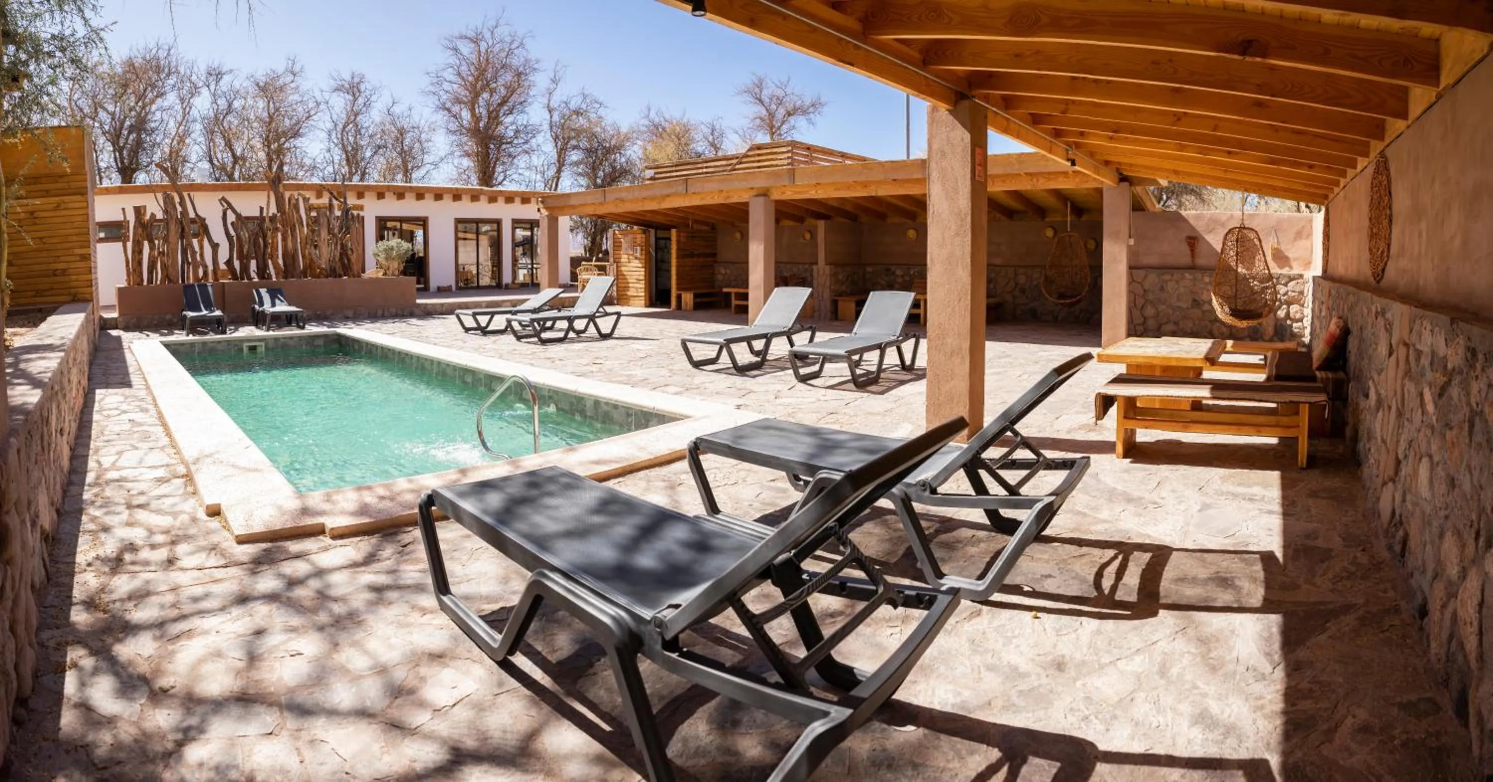 Patio in Lodge Quelana