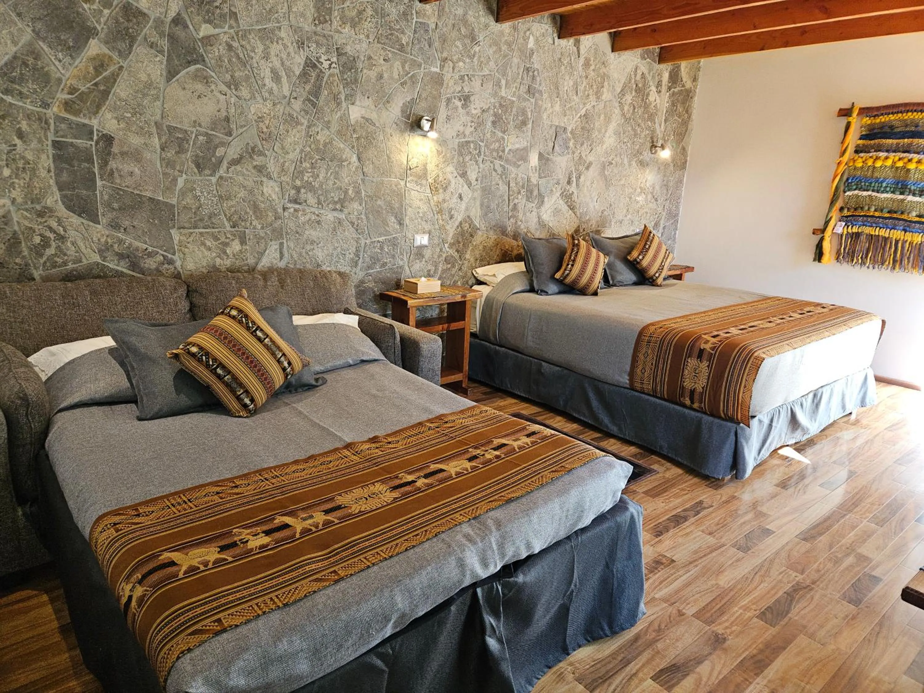 Bed in Lodge Quelana
