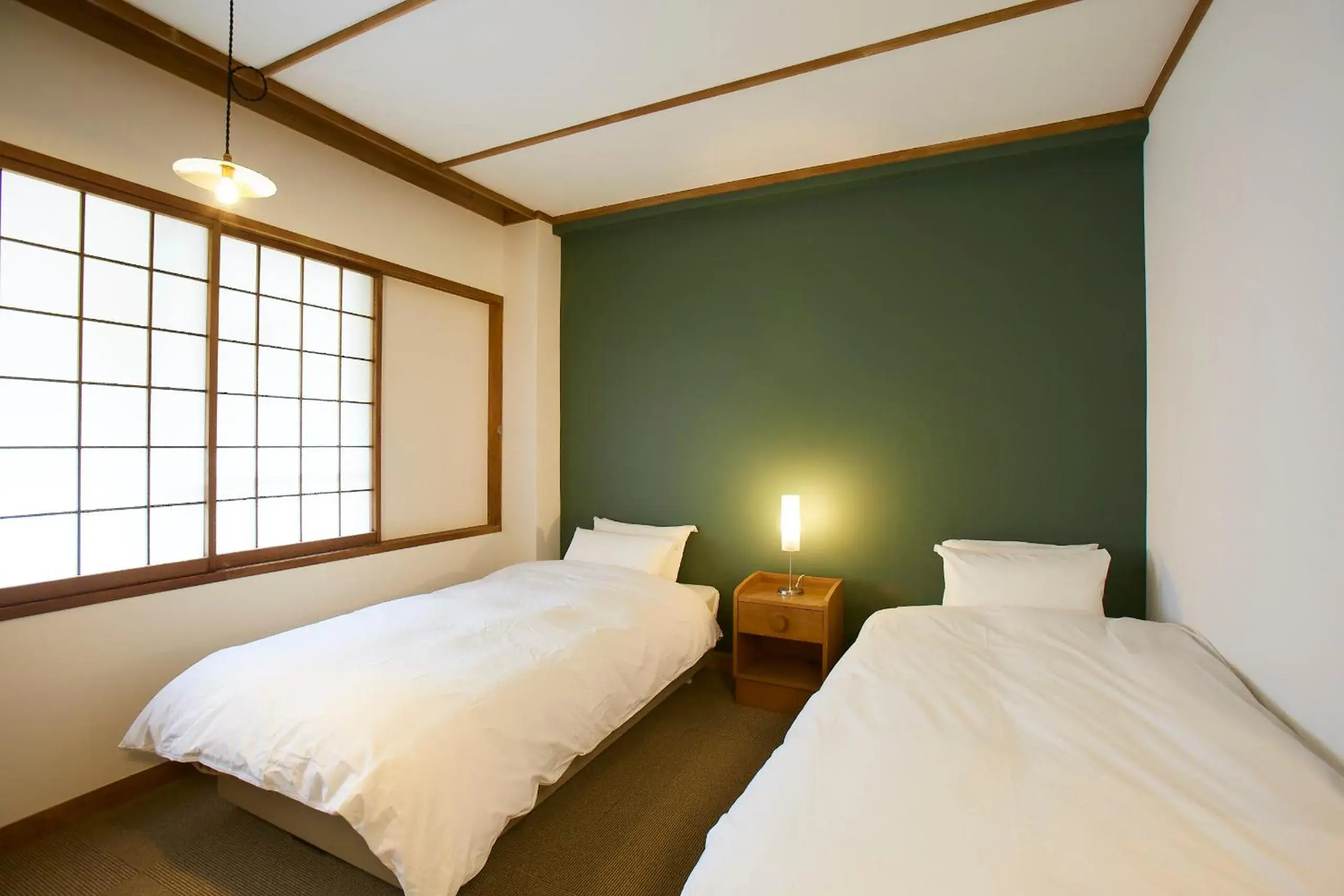 Superior Twin Room - single occupancy in YUMORI ONSEN HOSTEL Superior Twin Room - single occupancy in YUMORI ONSEN HOSTEL
