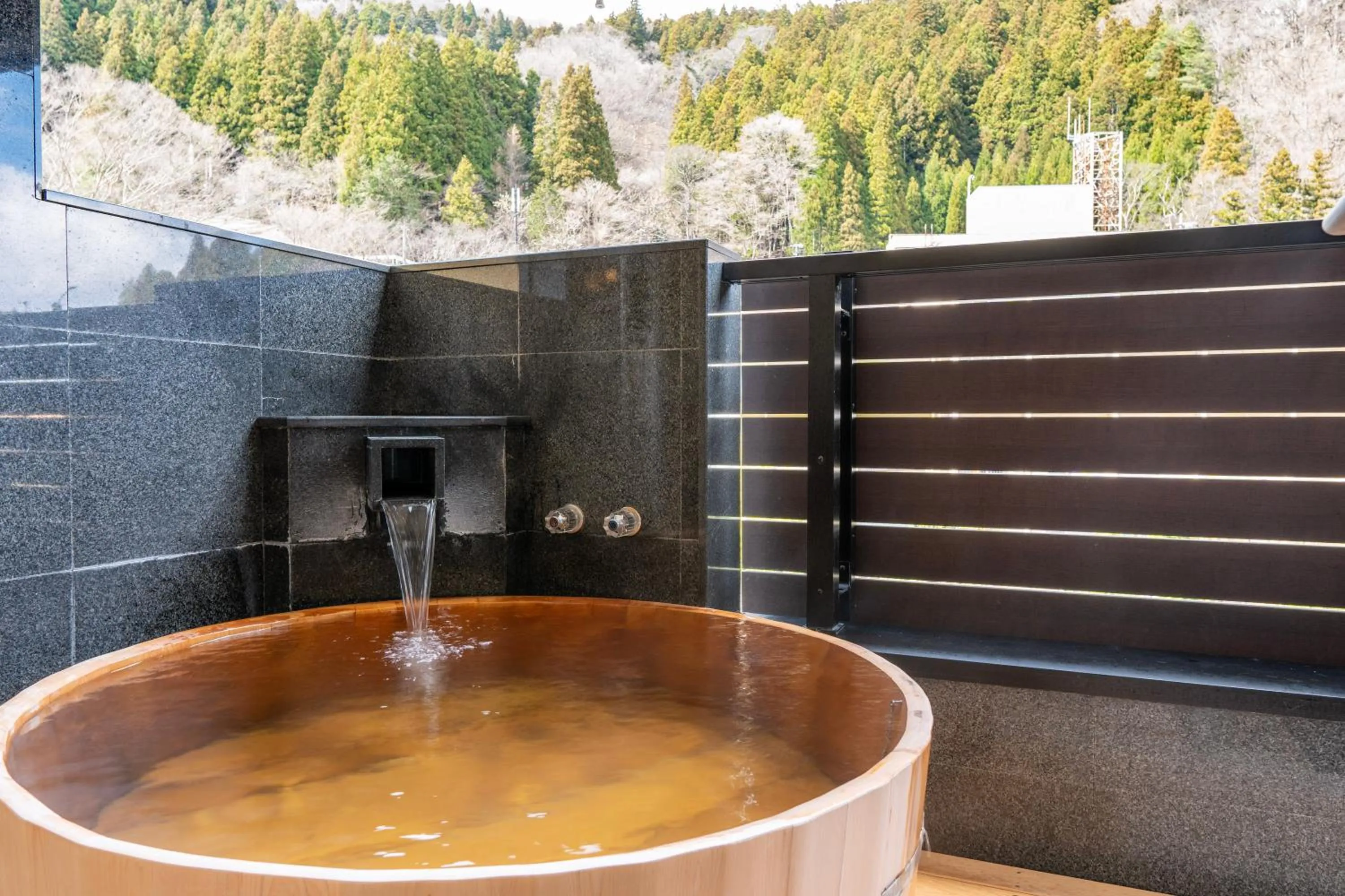 Hot Spring Bath in YUMORI ONSEN HOSTEL