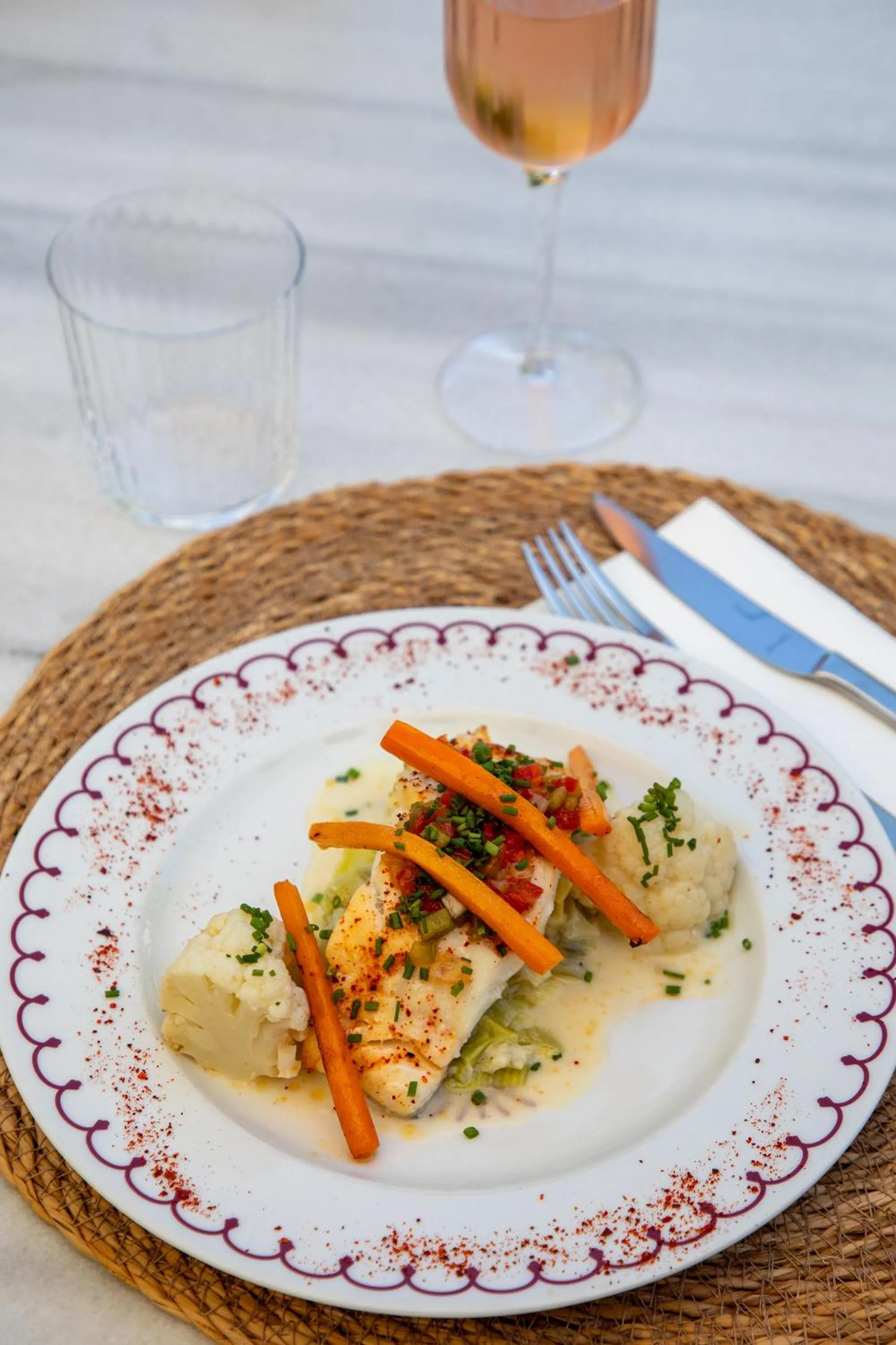 Patio in Hotel de Silhouette