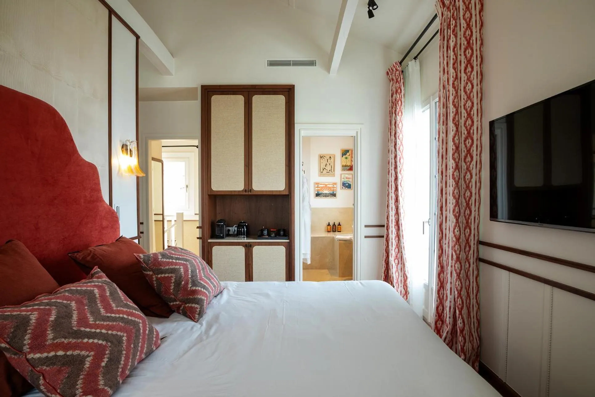 Bedroom, Bed in Hotel de Silhouette