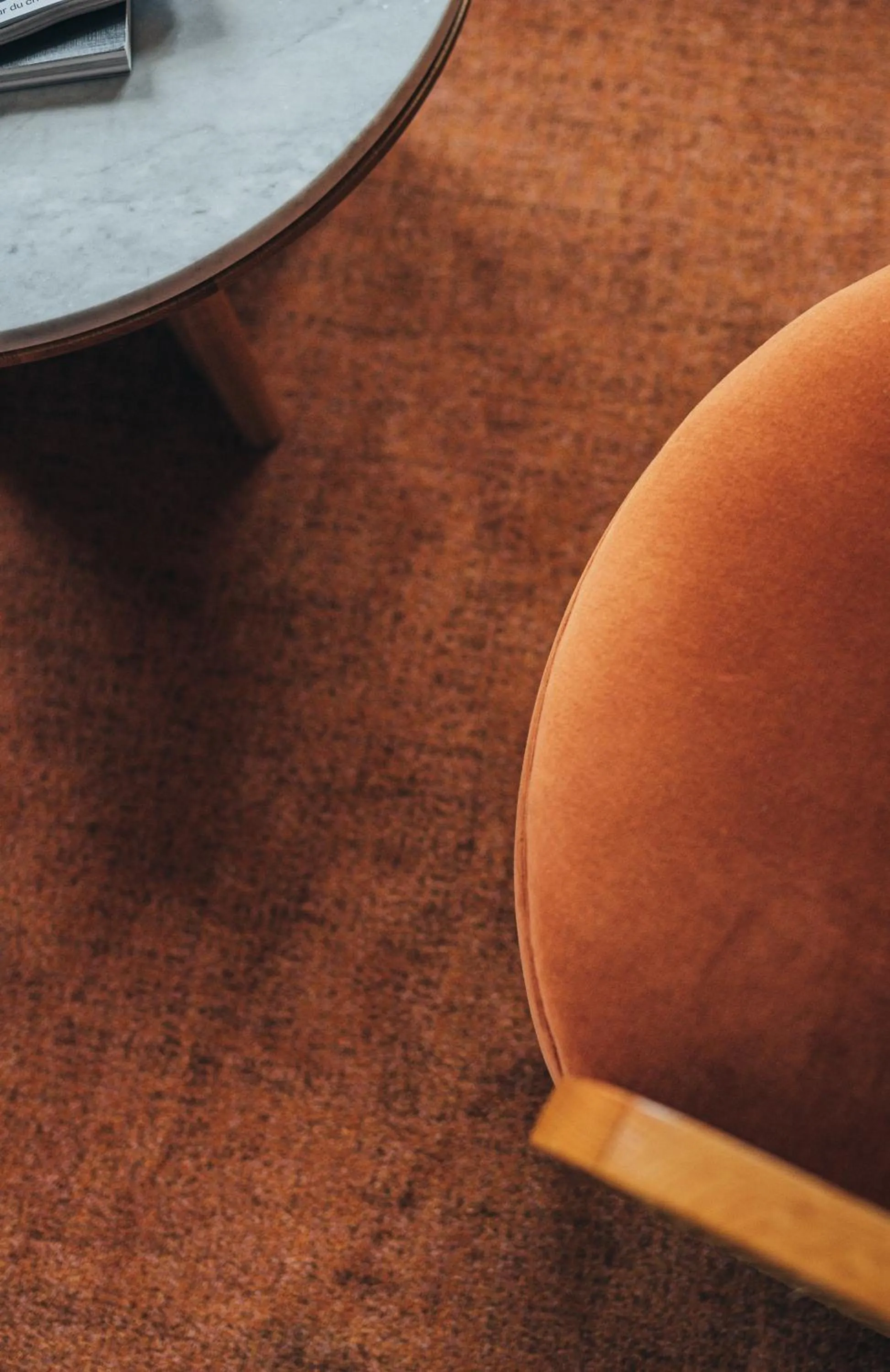 Living room in Hotel de Silhouette