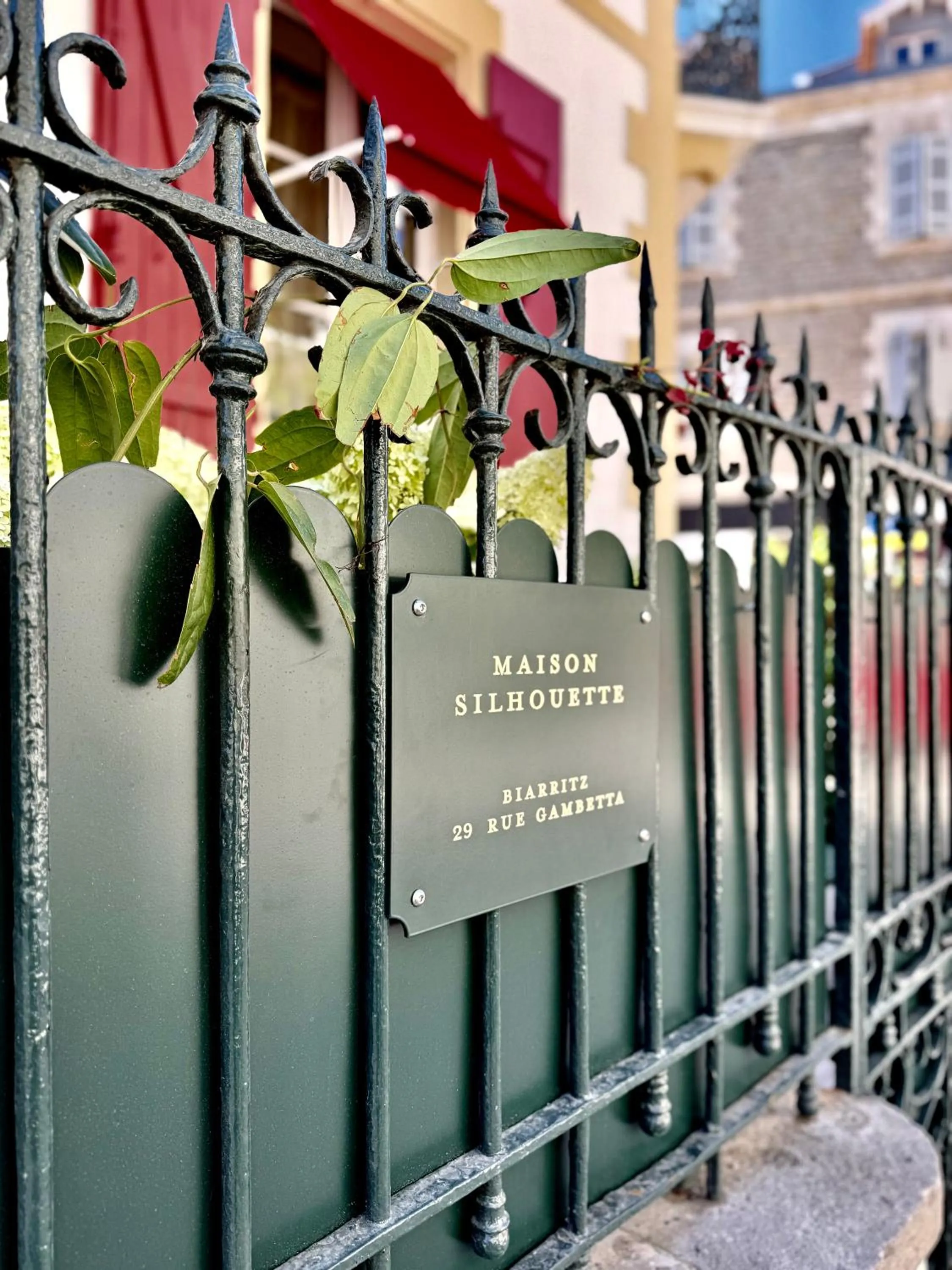 Facade/entrance in Hotel de Silhouette