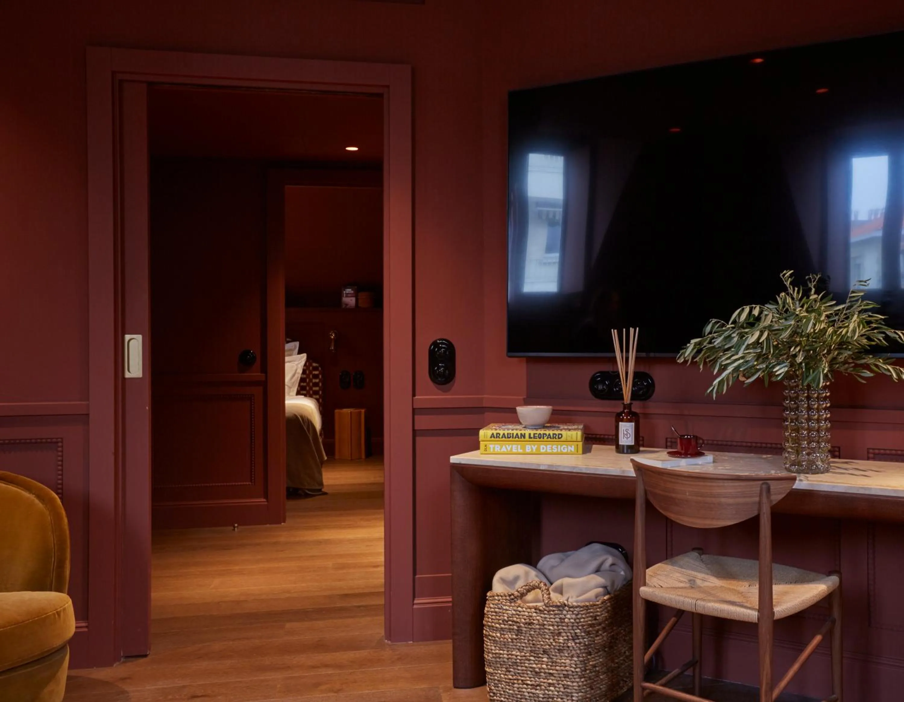 Living room in Hotel de Silhouette