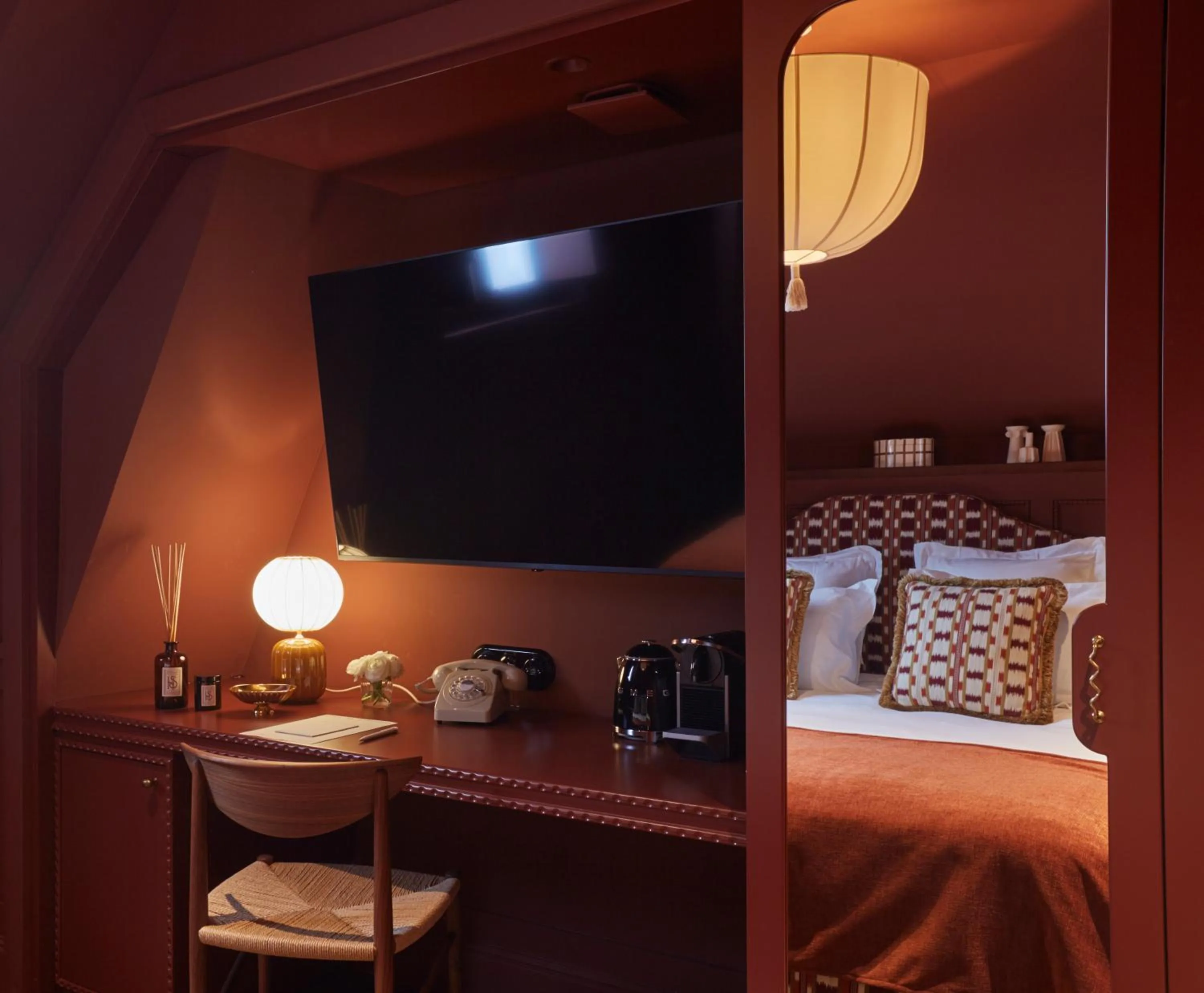 Bedroom in Hotel de Silhouette