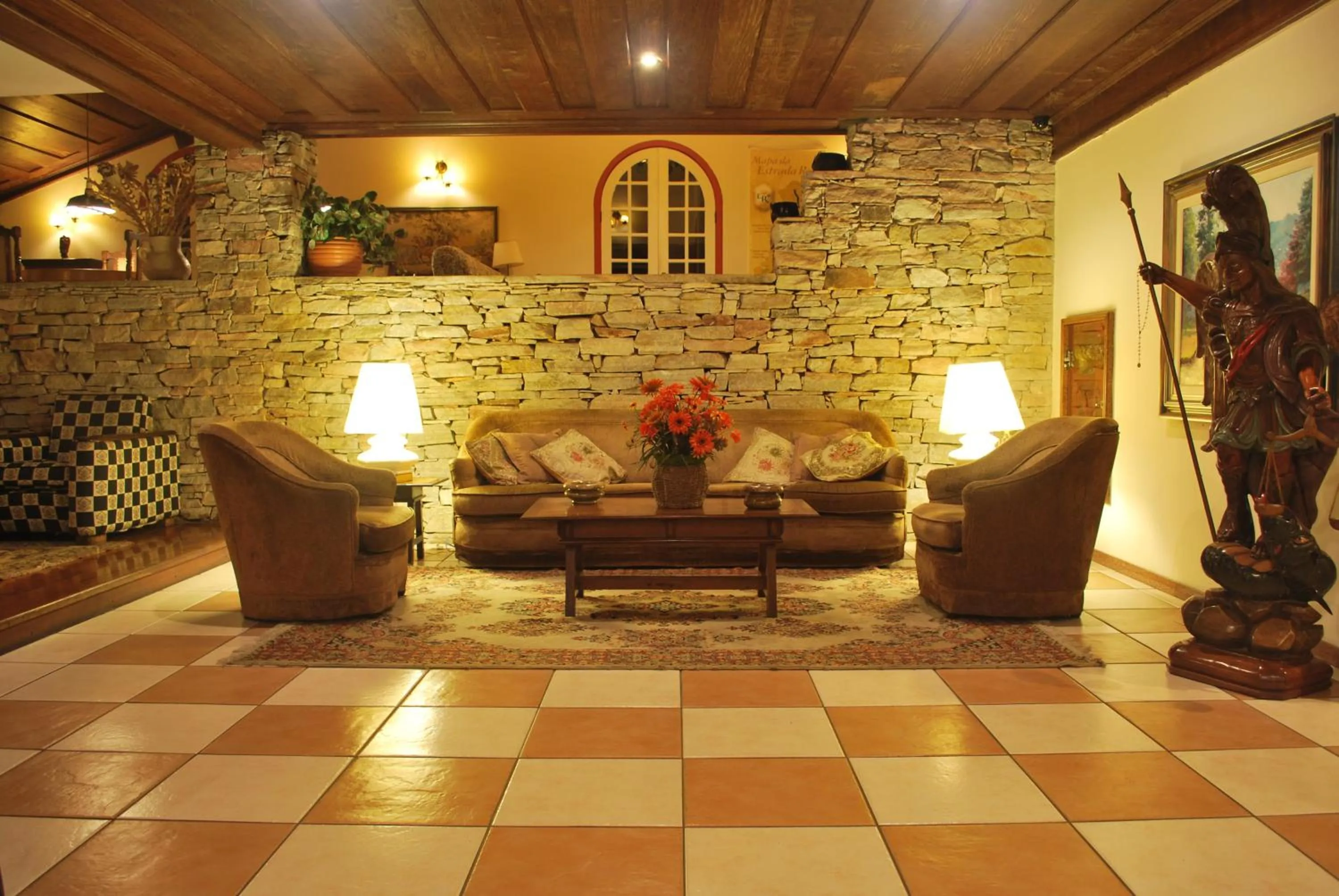 Lobby or reception in Hotel Pousada do Arcanjo