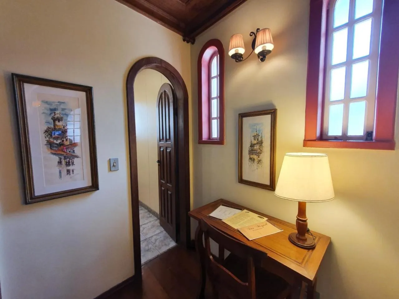 Decorative detail in Hotel Pousada do Arcanjo