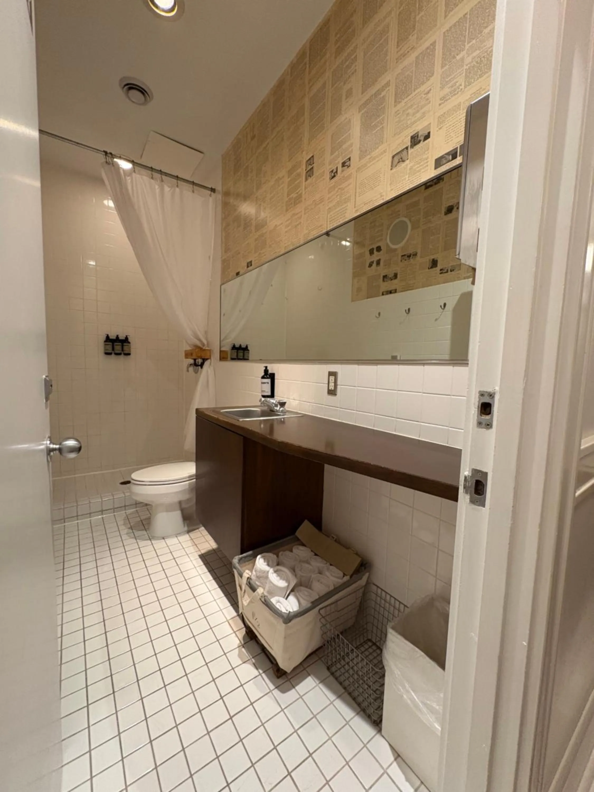 Bathroom in Ace Hotel Seattle