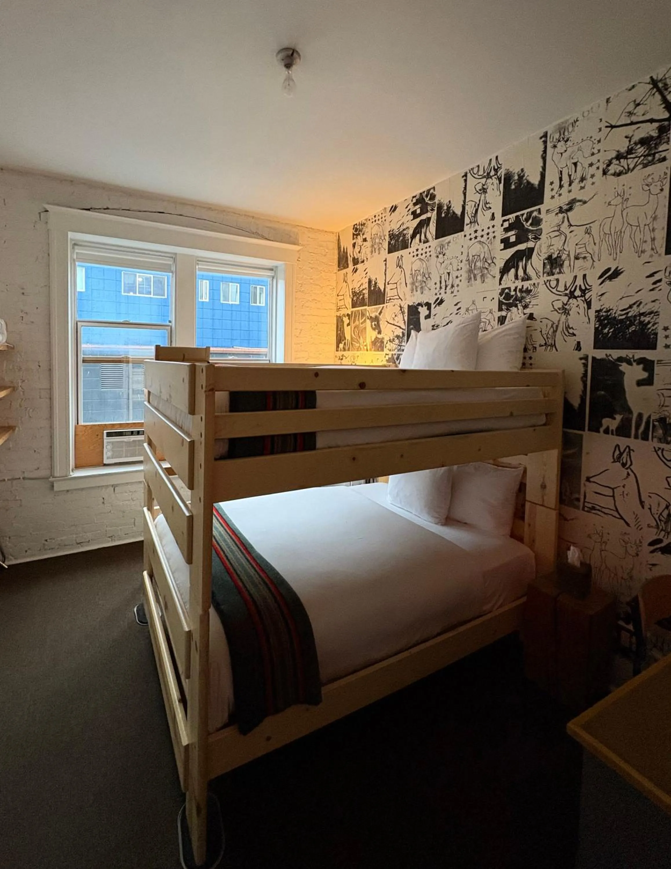 Bed in Ace Hotel Seattle