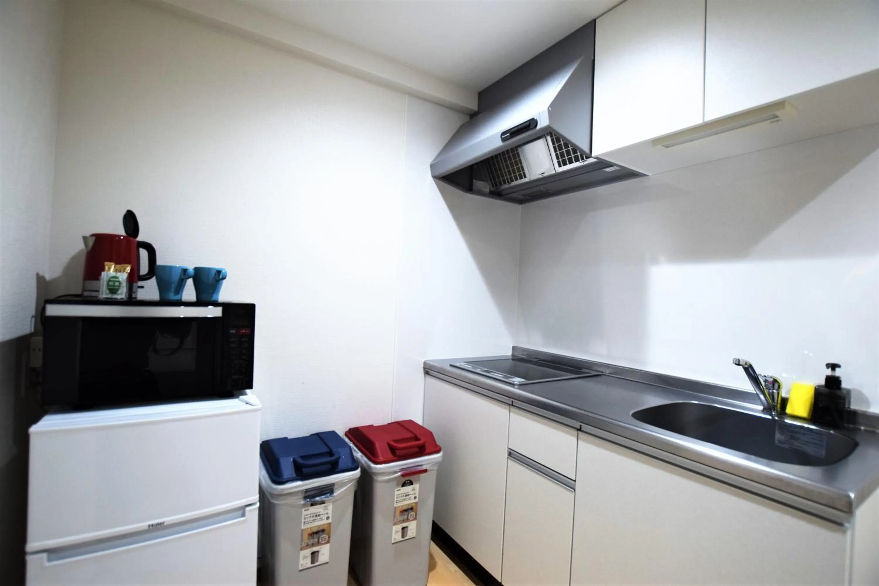 Kitchen or kitchenette in Randor Hotel Fukuoka