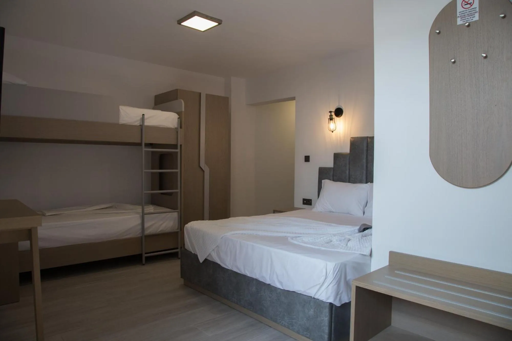 Bedroom, Bed in Amalia Rooms Sea View