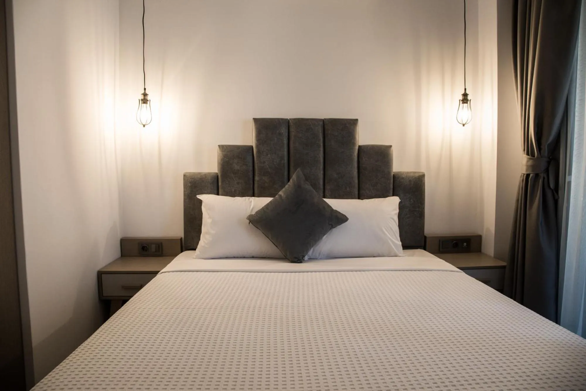 Bedroom, Bed in Amalia Rooms Sea View