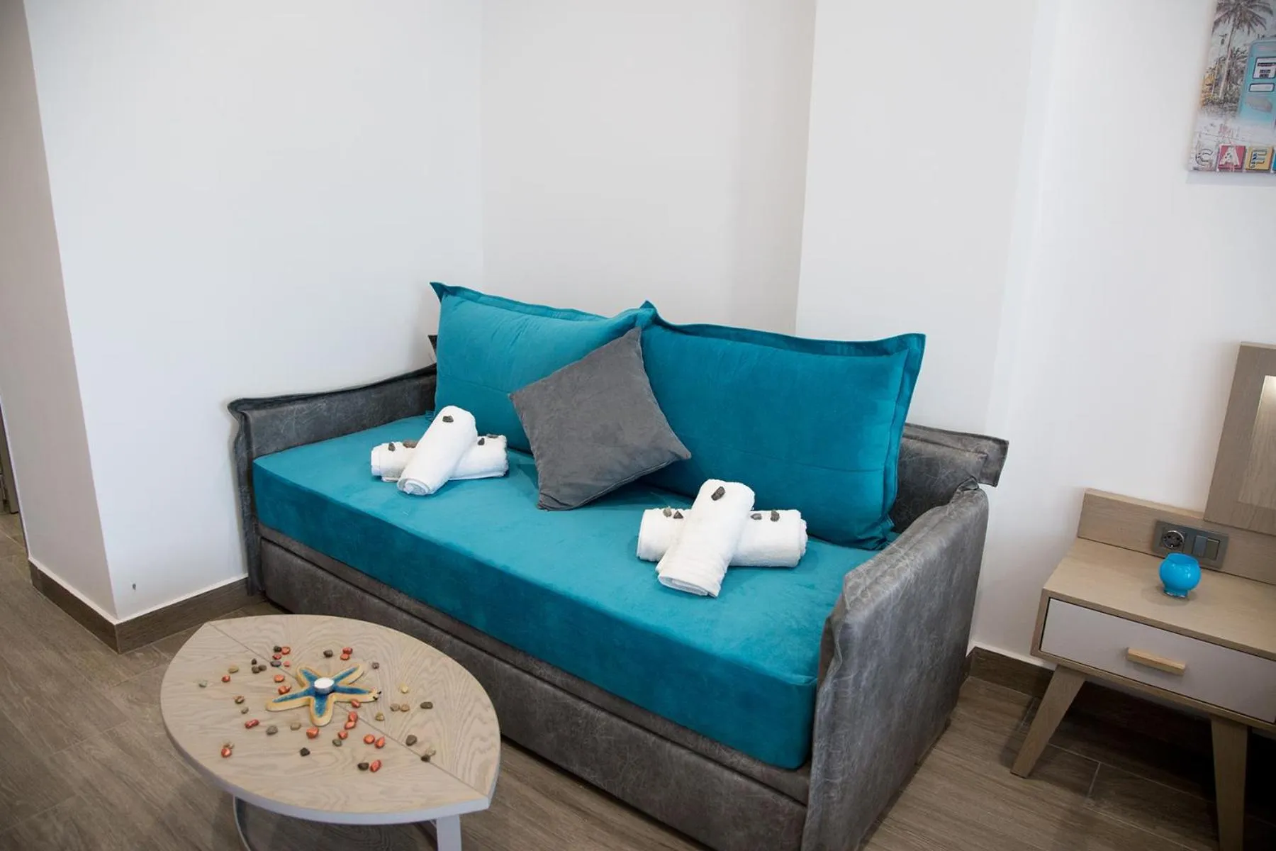 Bedroom in Amalia Rooms Sea View