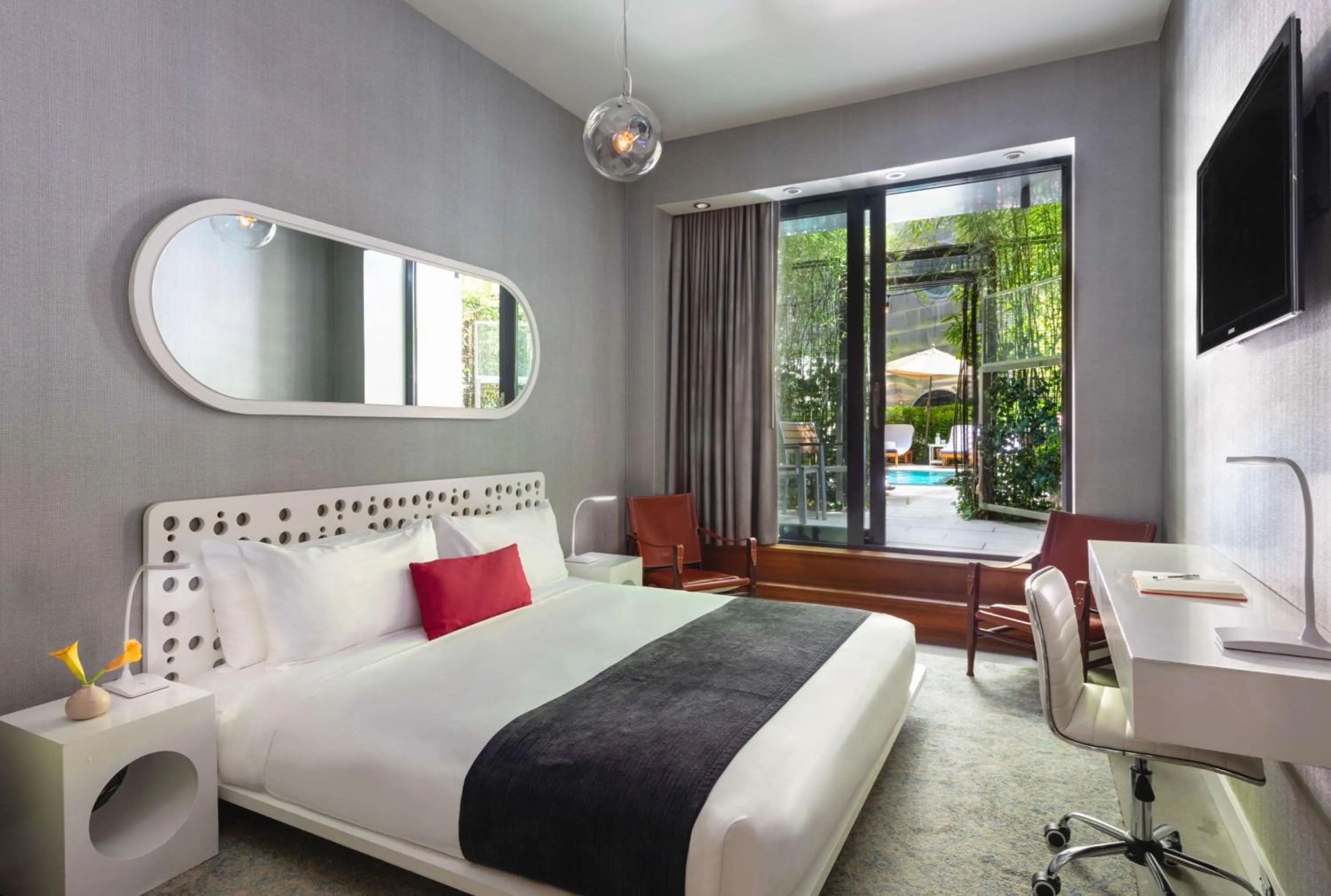 Bedroom, Bed in Dream Downtown, by Hyatt