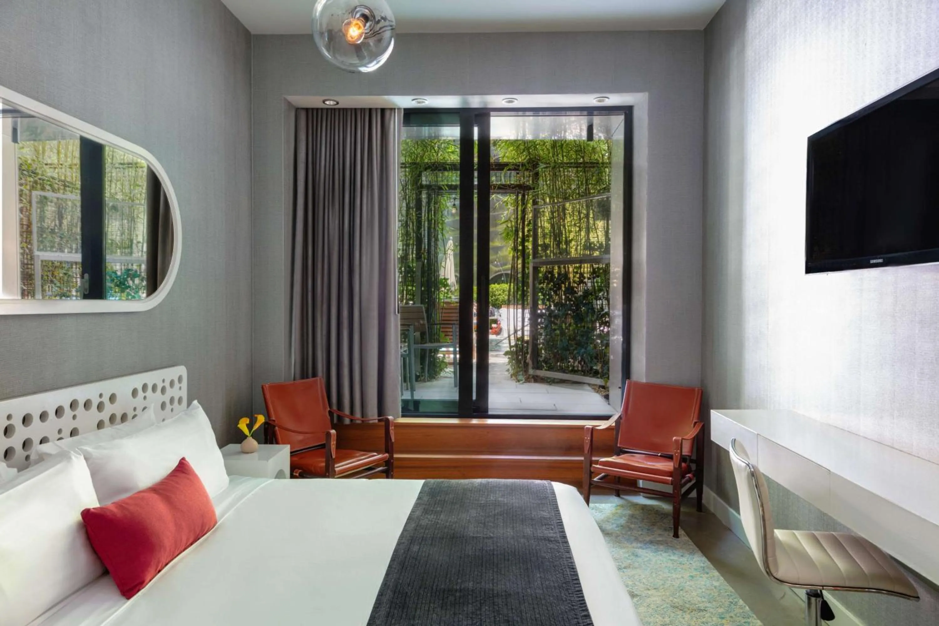 Bedroom, Bed in Dream Downtown, by Hyatt