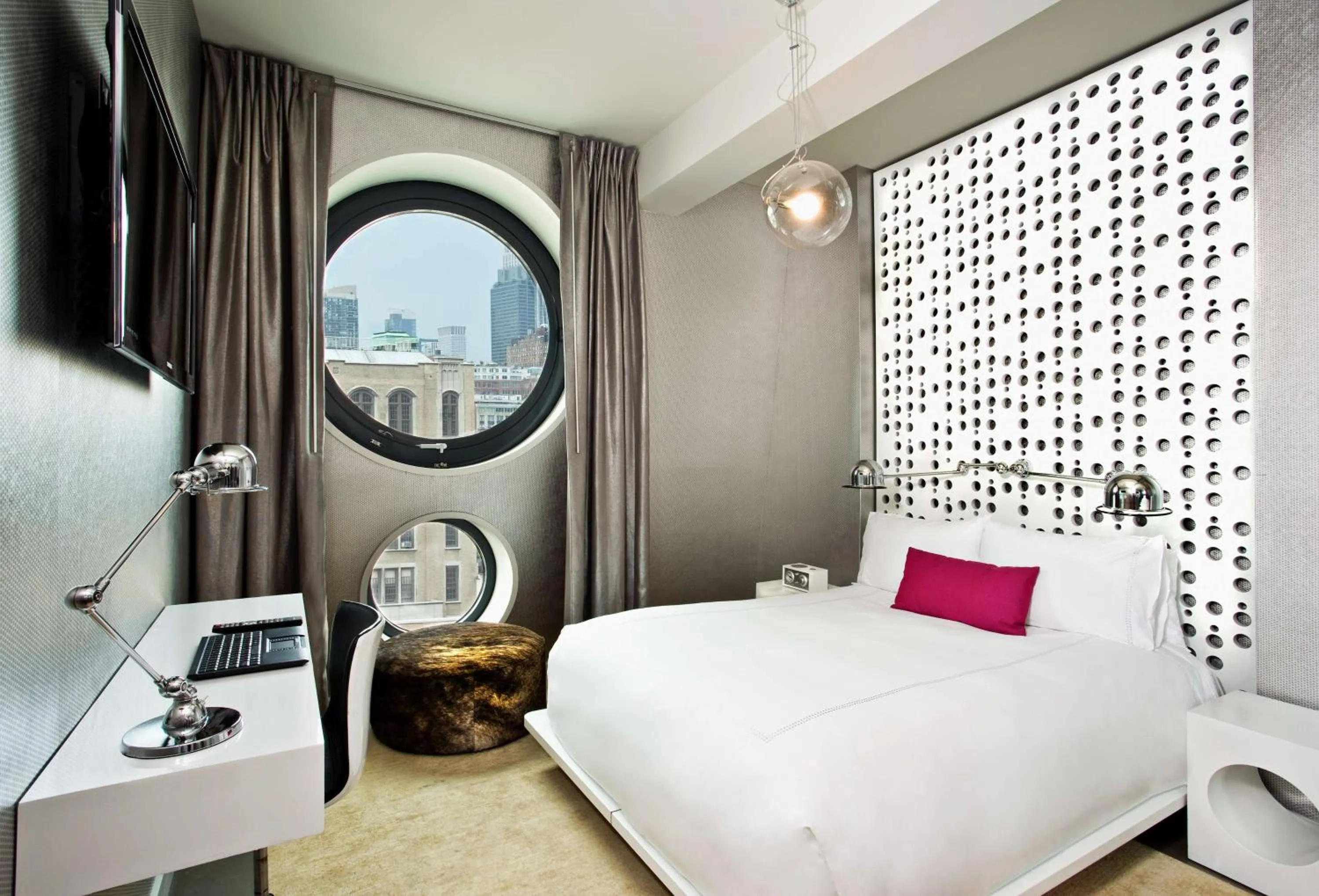 Bedroom, Bed in Dream Downtown, by Hyatt