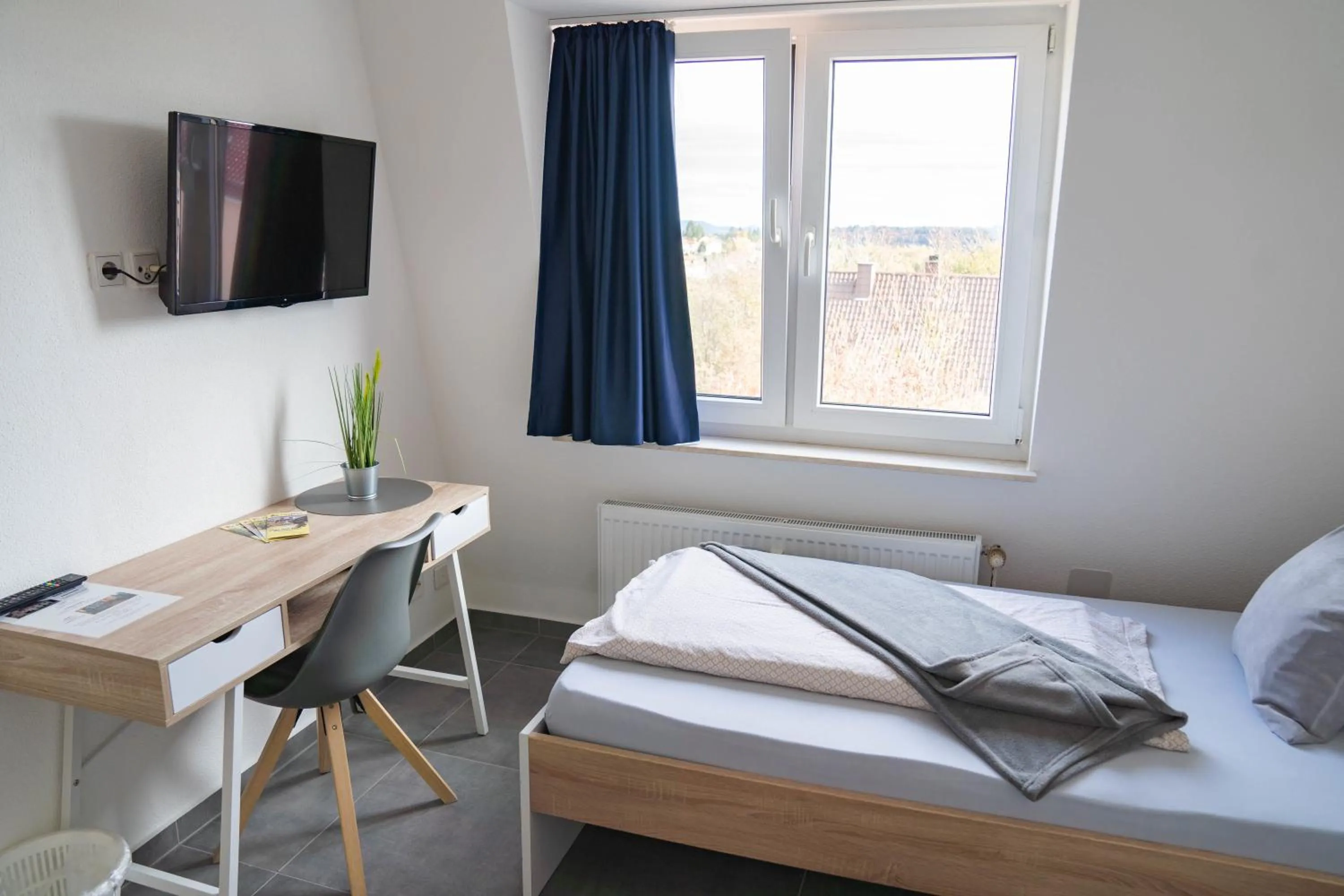 Bedroom, Bed in Hotel Schenk