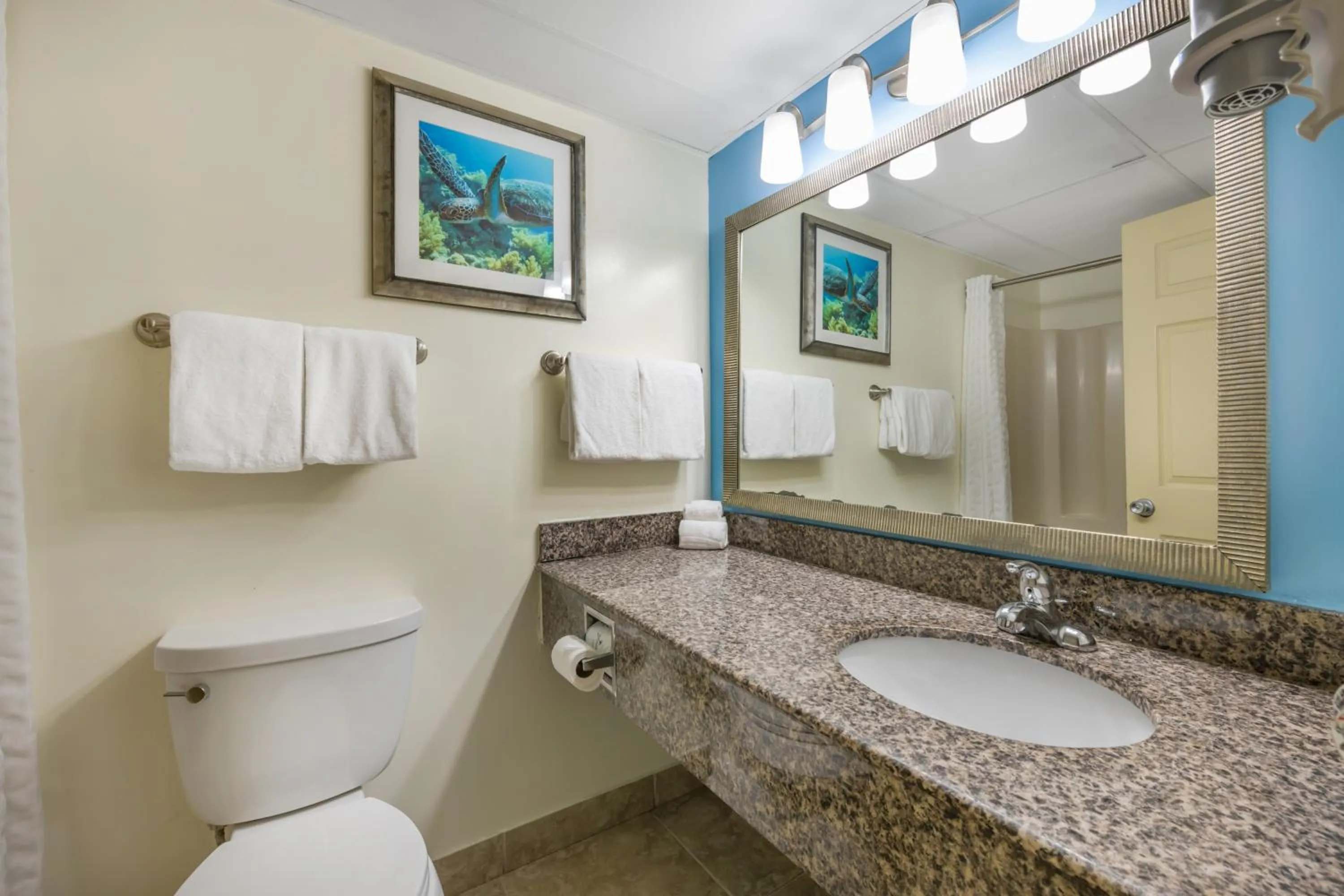 Bathroom in Tropical Winds Resort Hotel