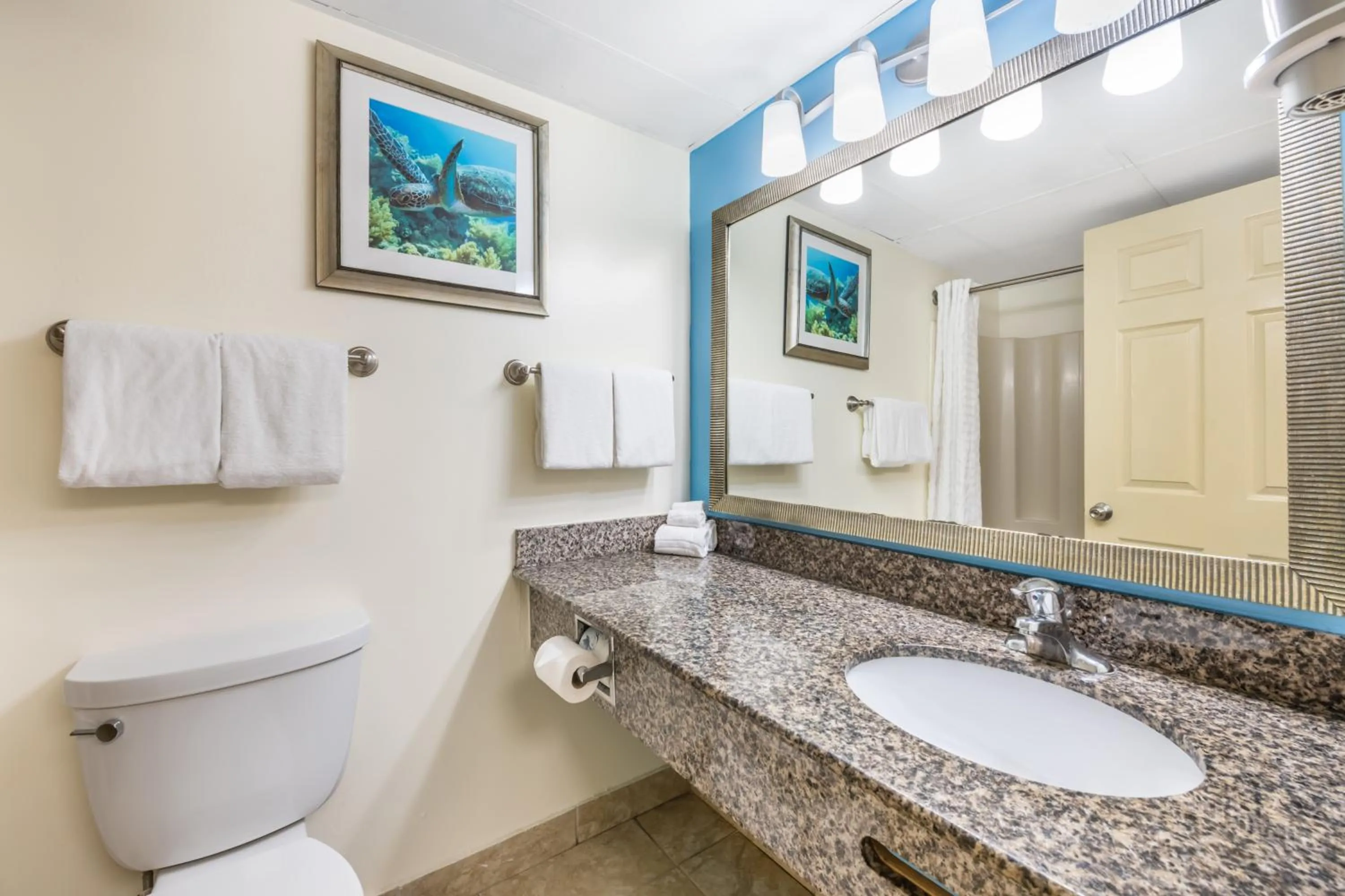 Bathroom in Tropical Winds Resort Hotel