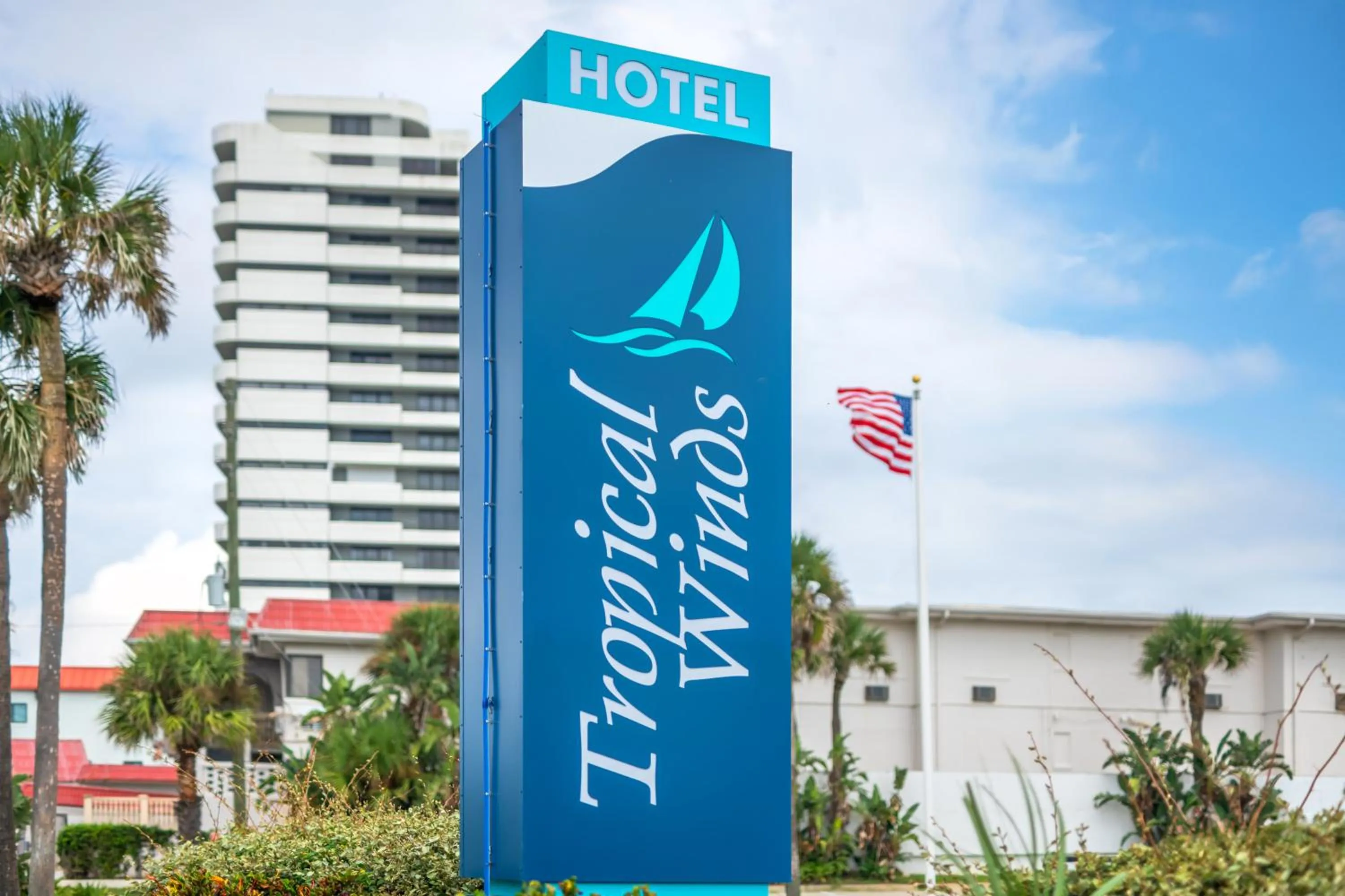 Property building in Tropical Winds Resort Hotel