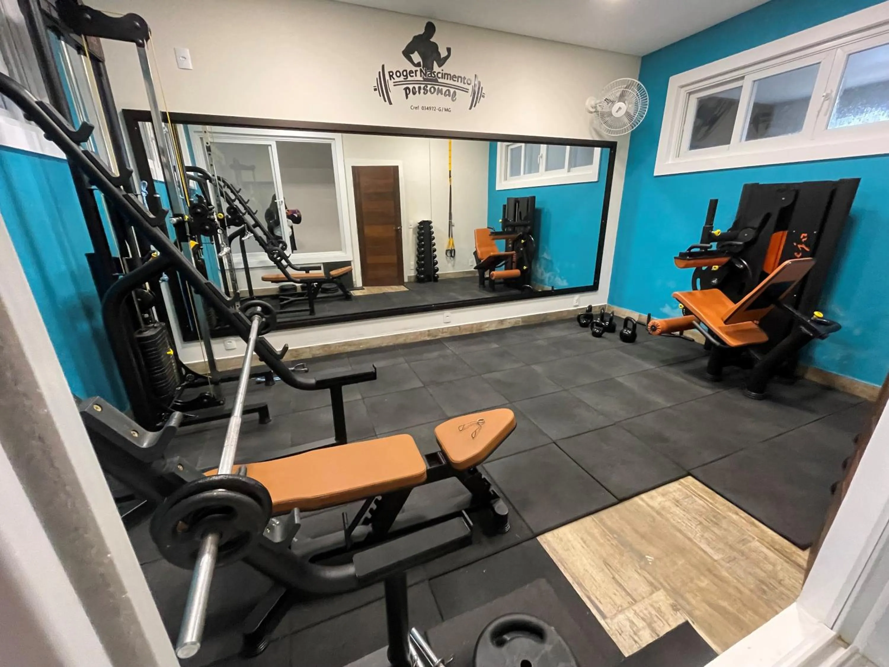 Fitness centre/facilities in Pousada Villa Alferes