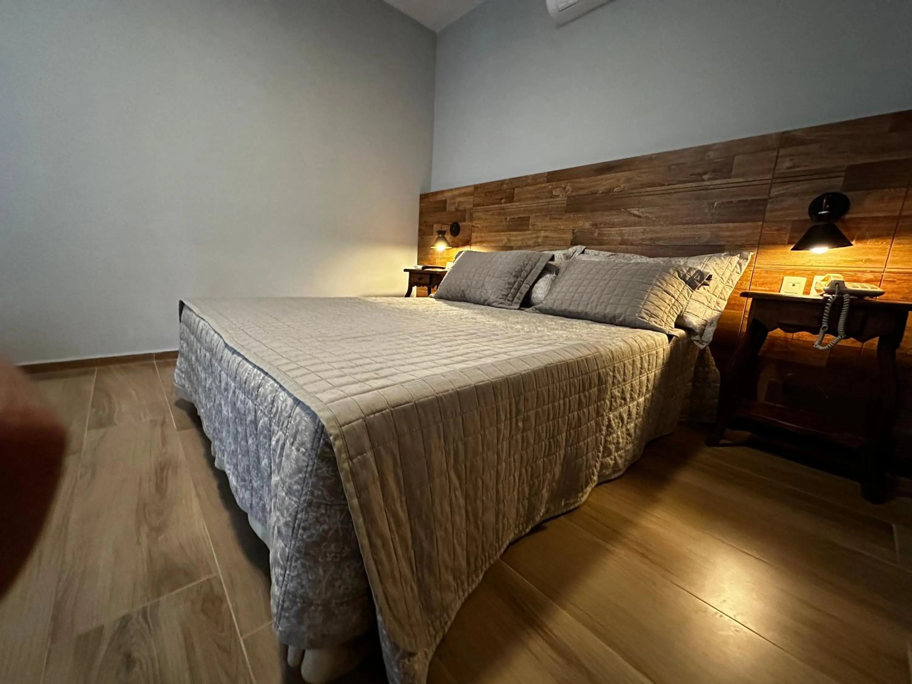 Bed in Pousada Villa Alferes