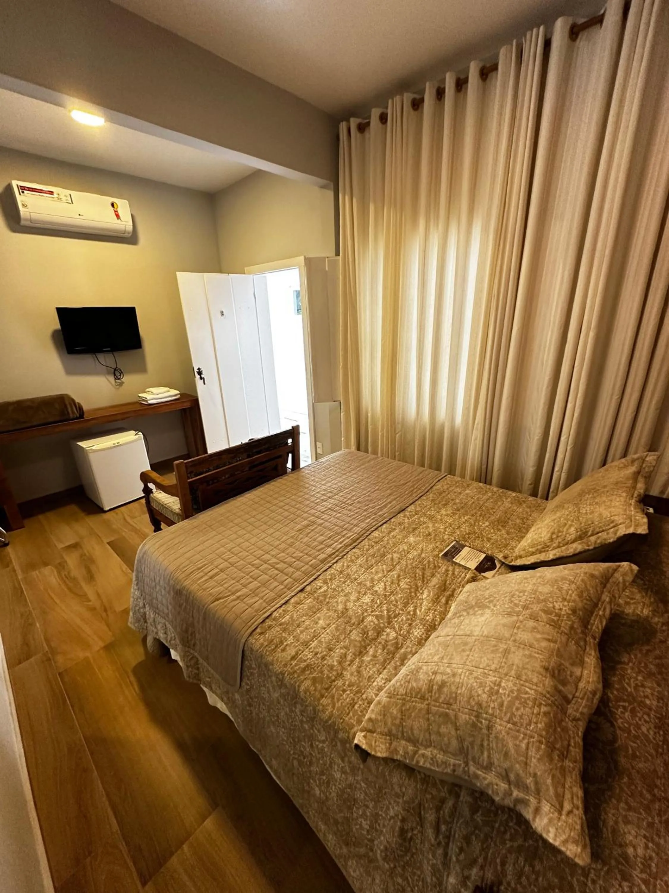 Bed in Pousada Villa Alferes