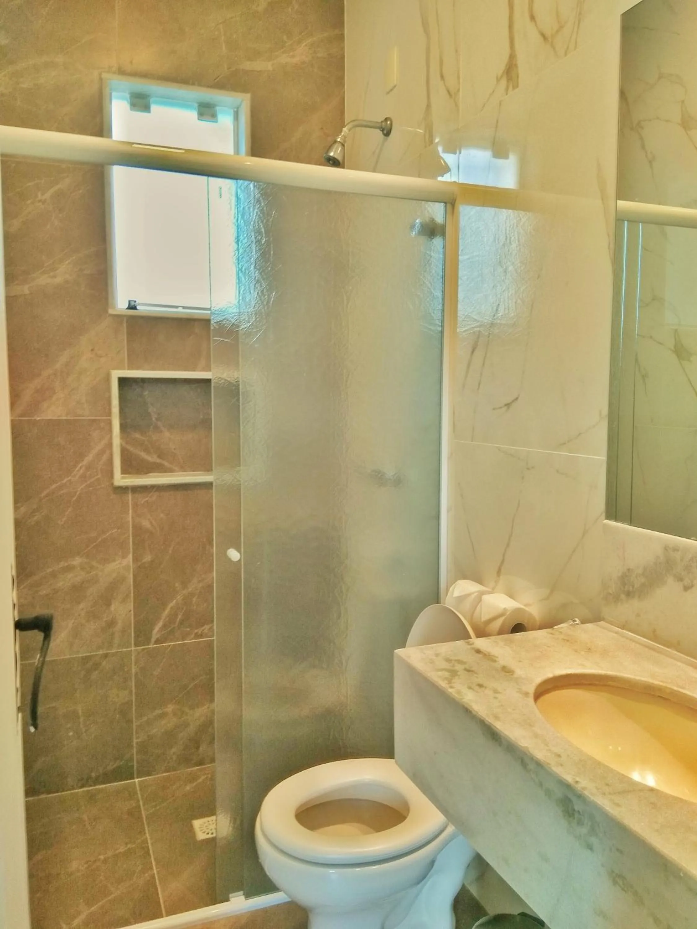 Bathroom in Pousada Villa Alferes