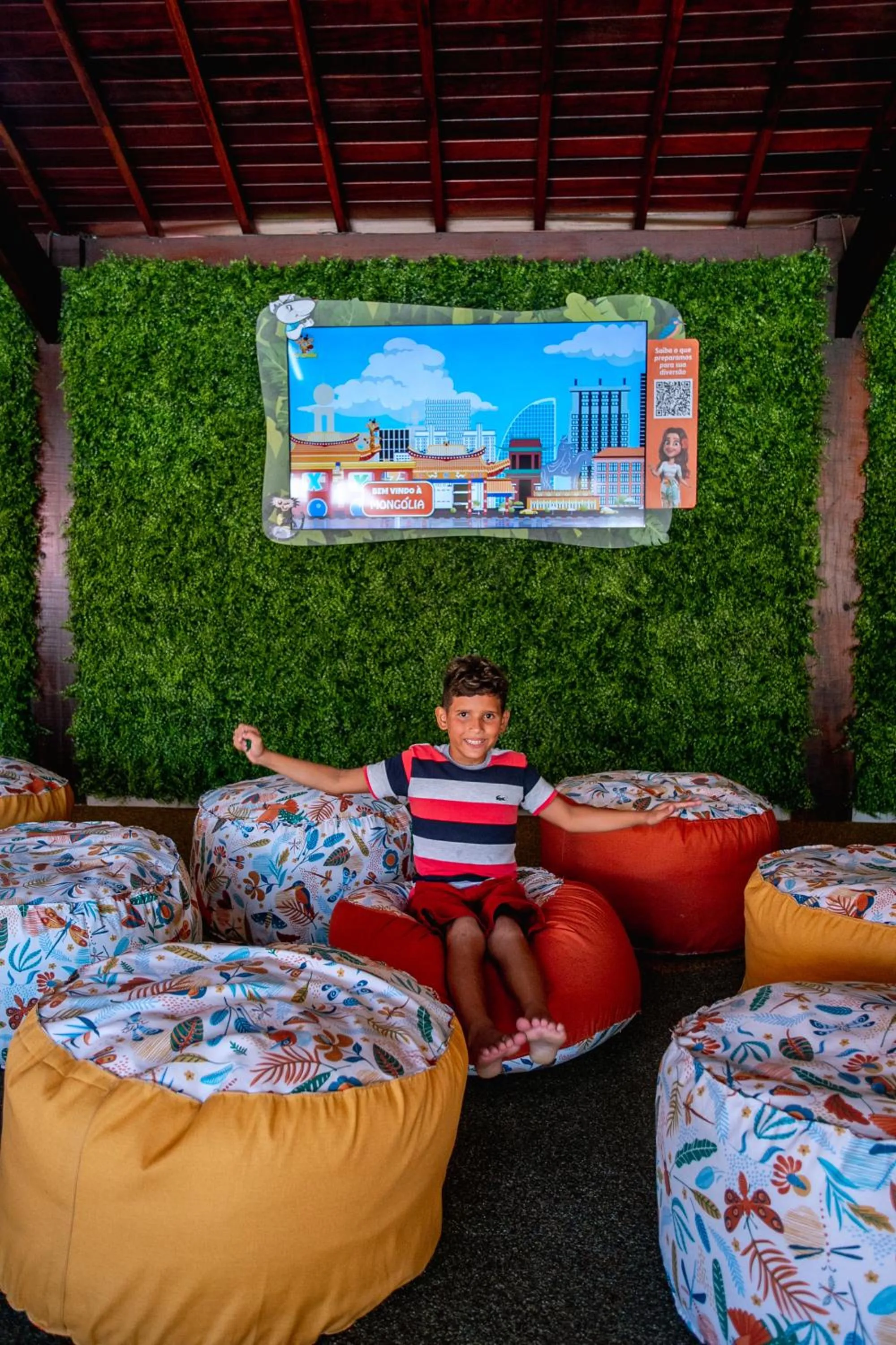 Communal lounge/ TV room in Ocaporã Hotel All Inclusive