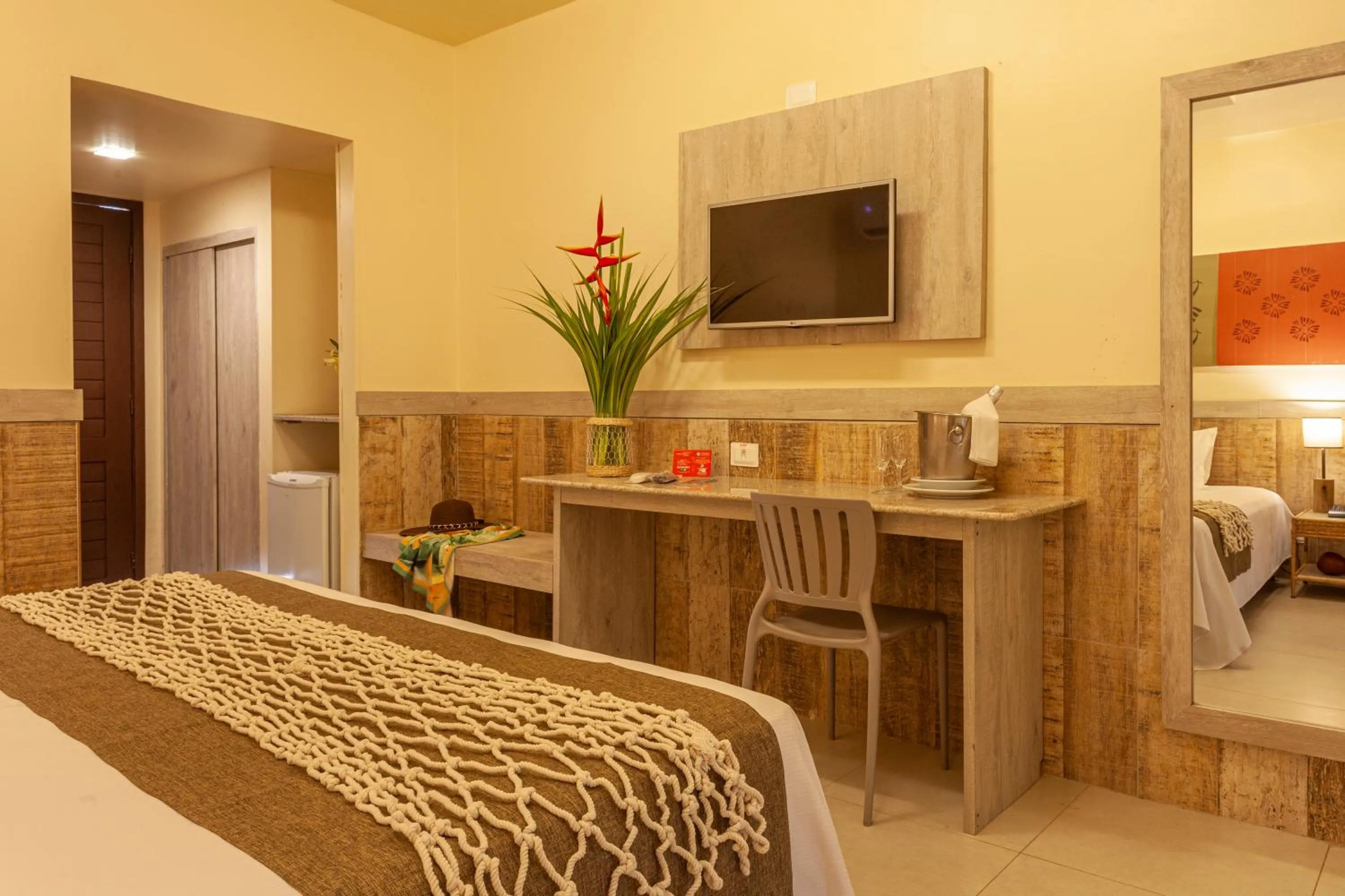 Bedroom, Bed in Ocaporã Hotel All Inclusive