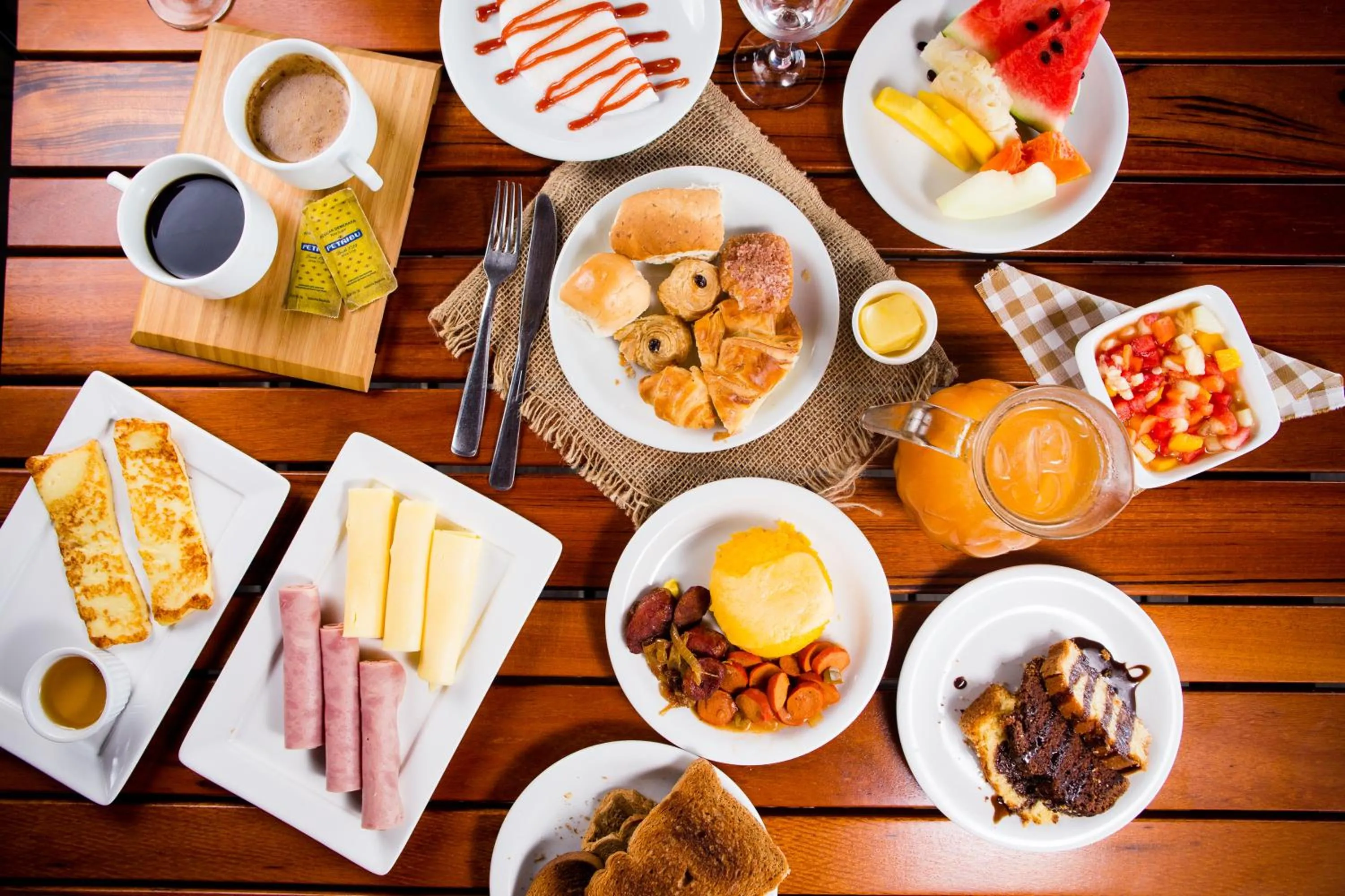 Food and drinks in Ocaporã Hotel All Inclusive