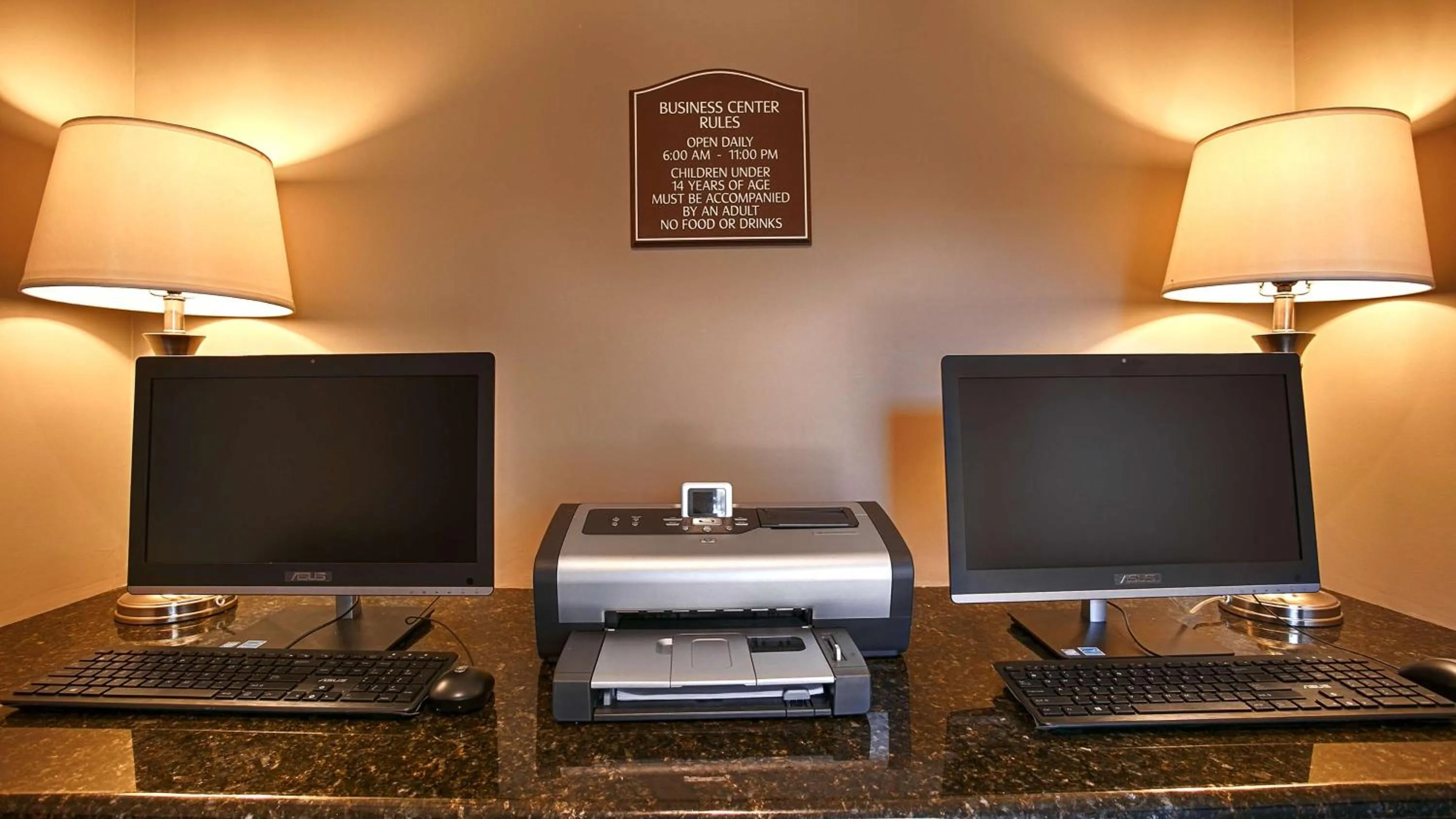 On site in Best Western Willows Inn