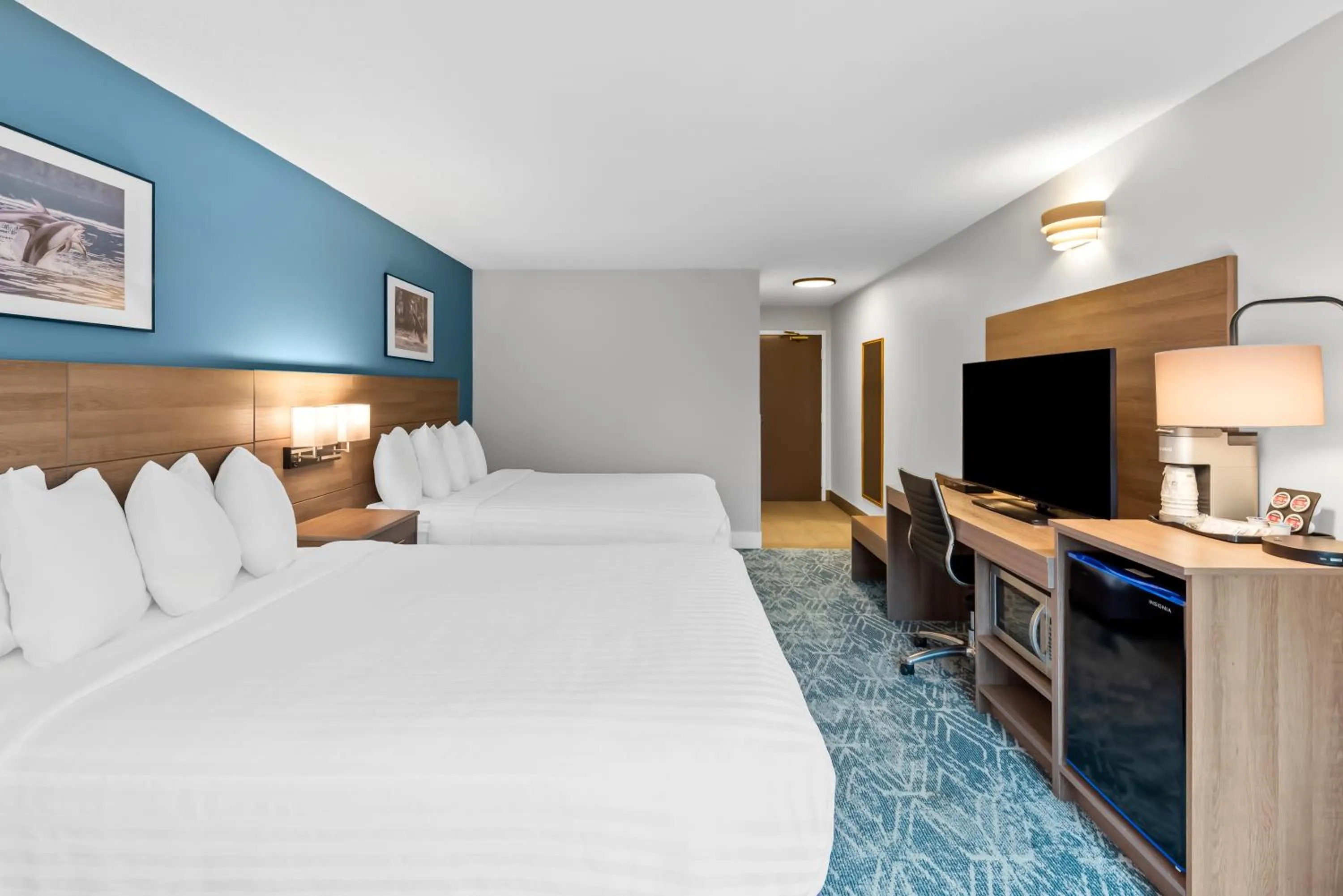 Bed in Travelodge by Wyndham Parksville