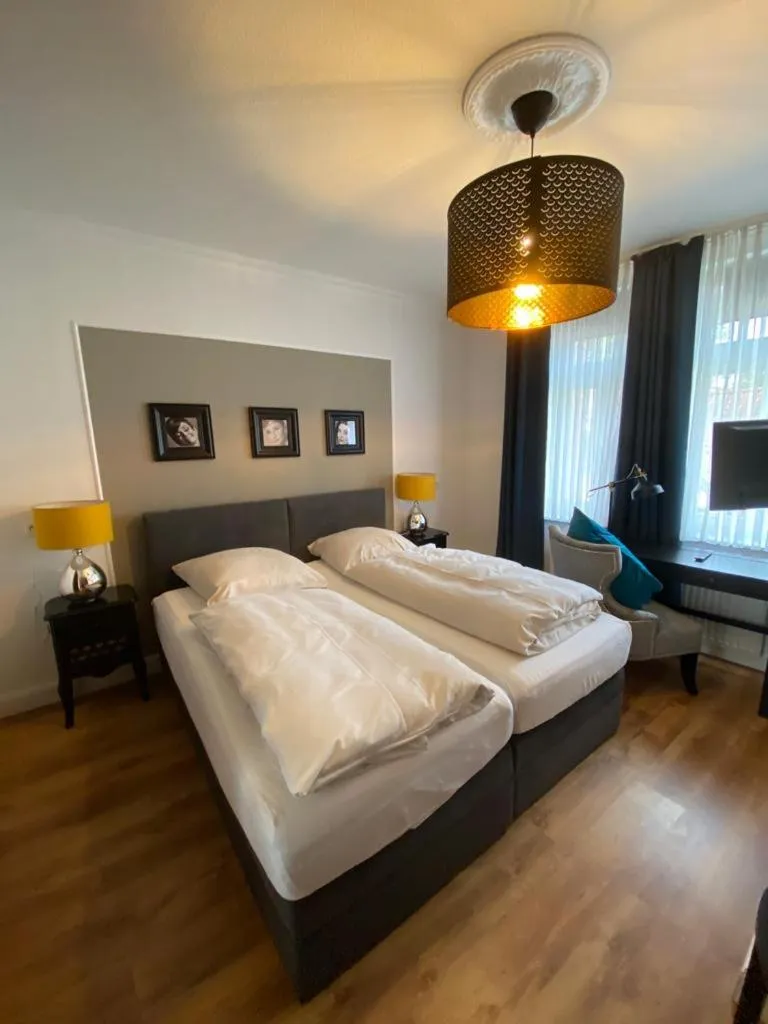 Bed in Hotel Hagspihl