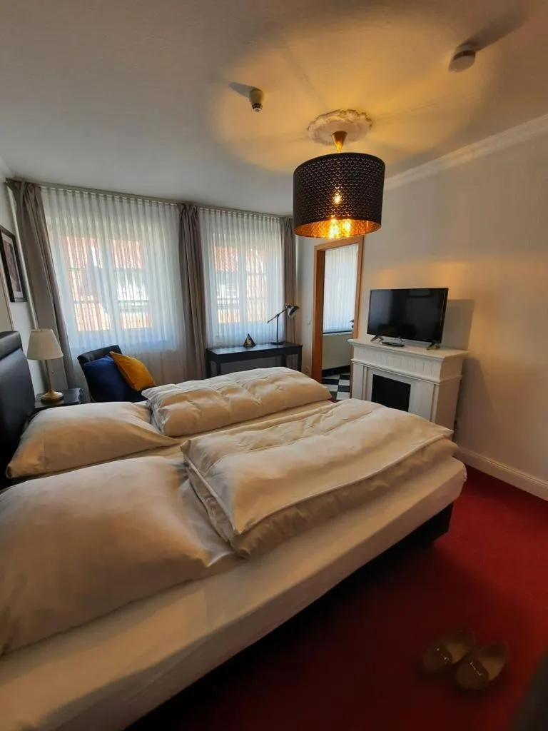 Bed in Hotel Hagspihl