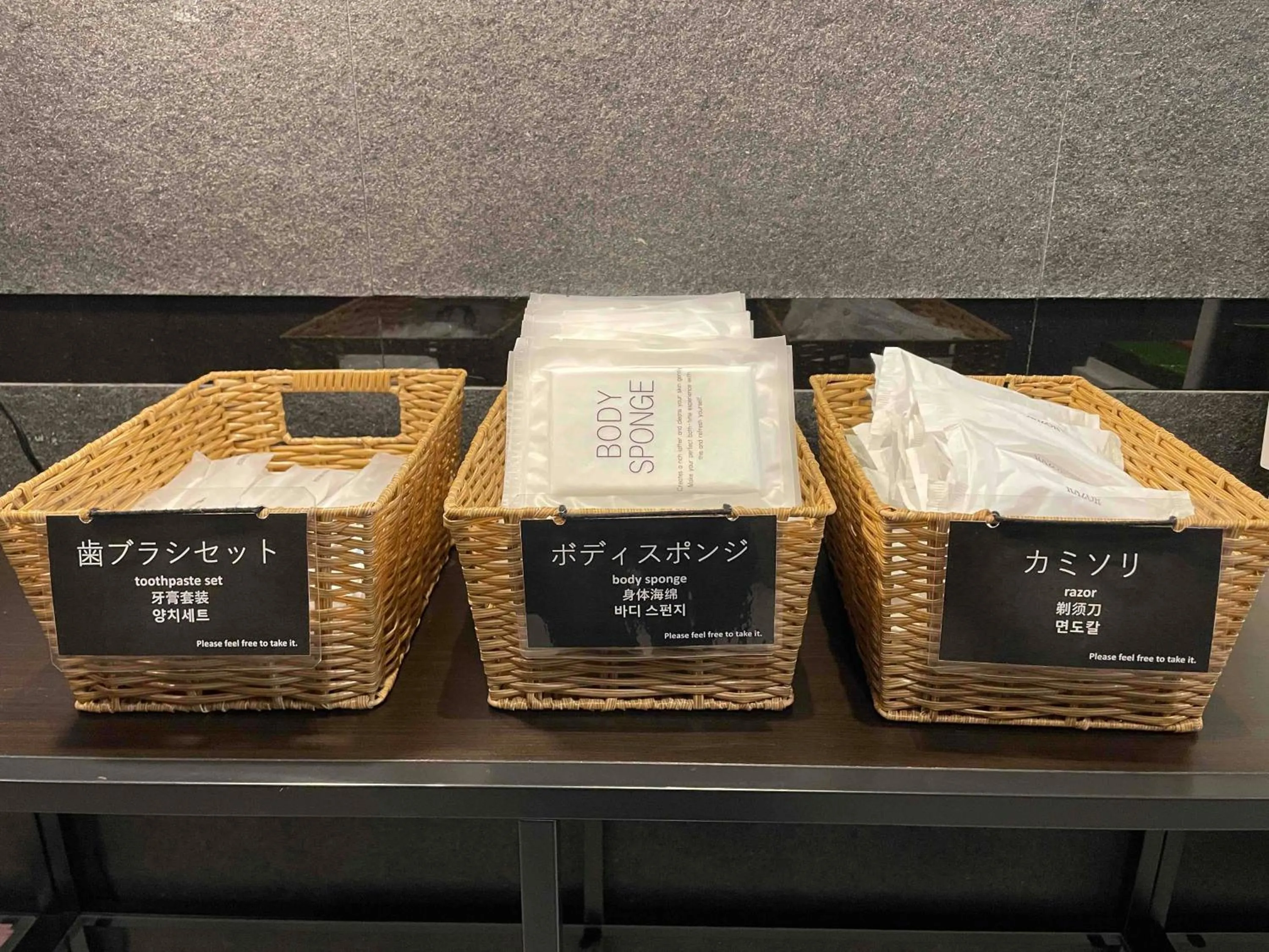 Communal kitchen in Court Hotel Niigata