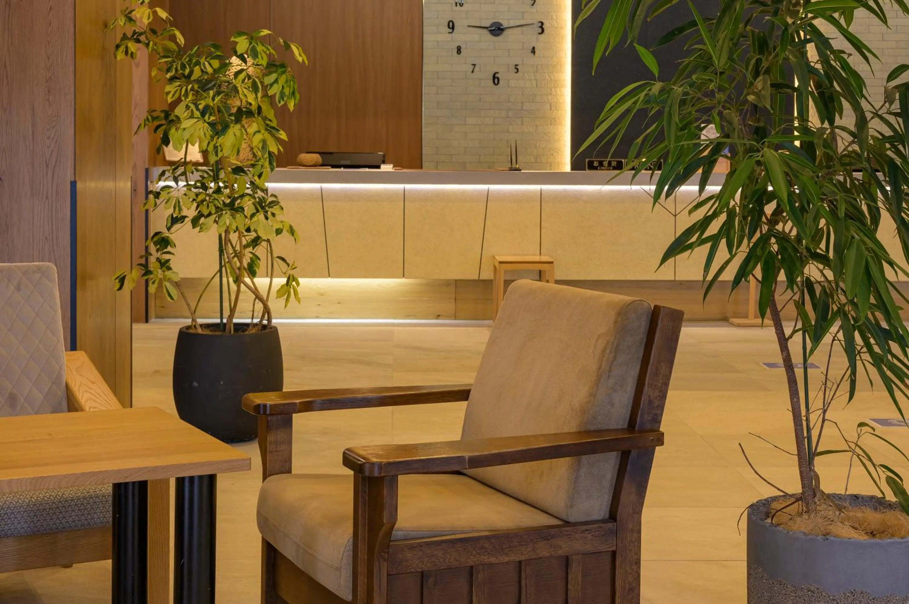 Lobby or reception in Hotel Edel Warme