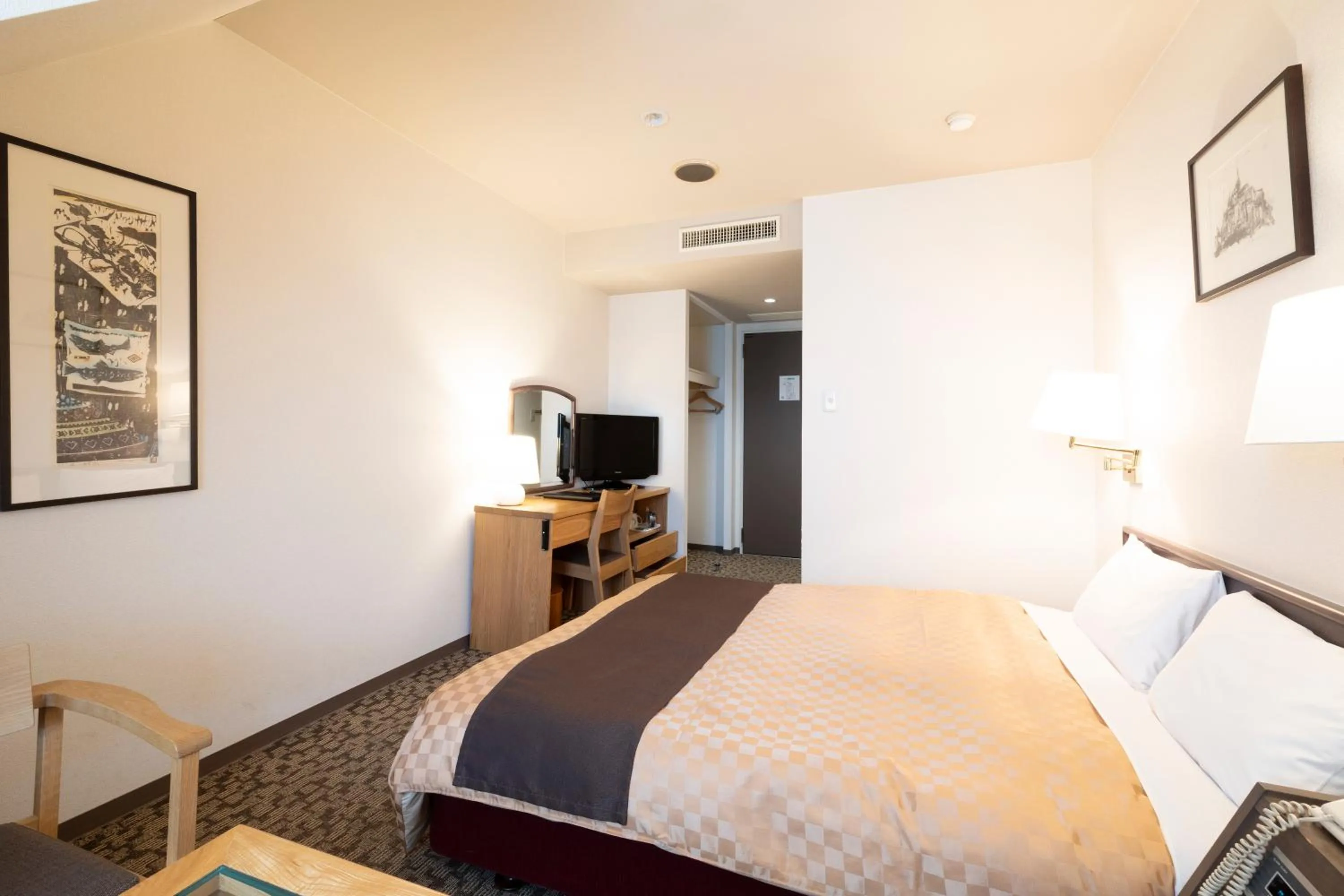 Bed in Hotel Edel Warme