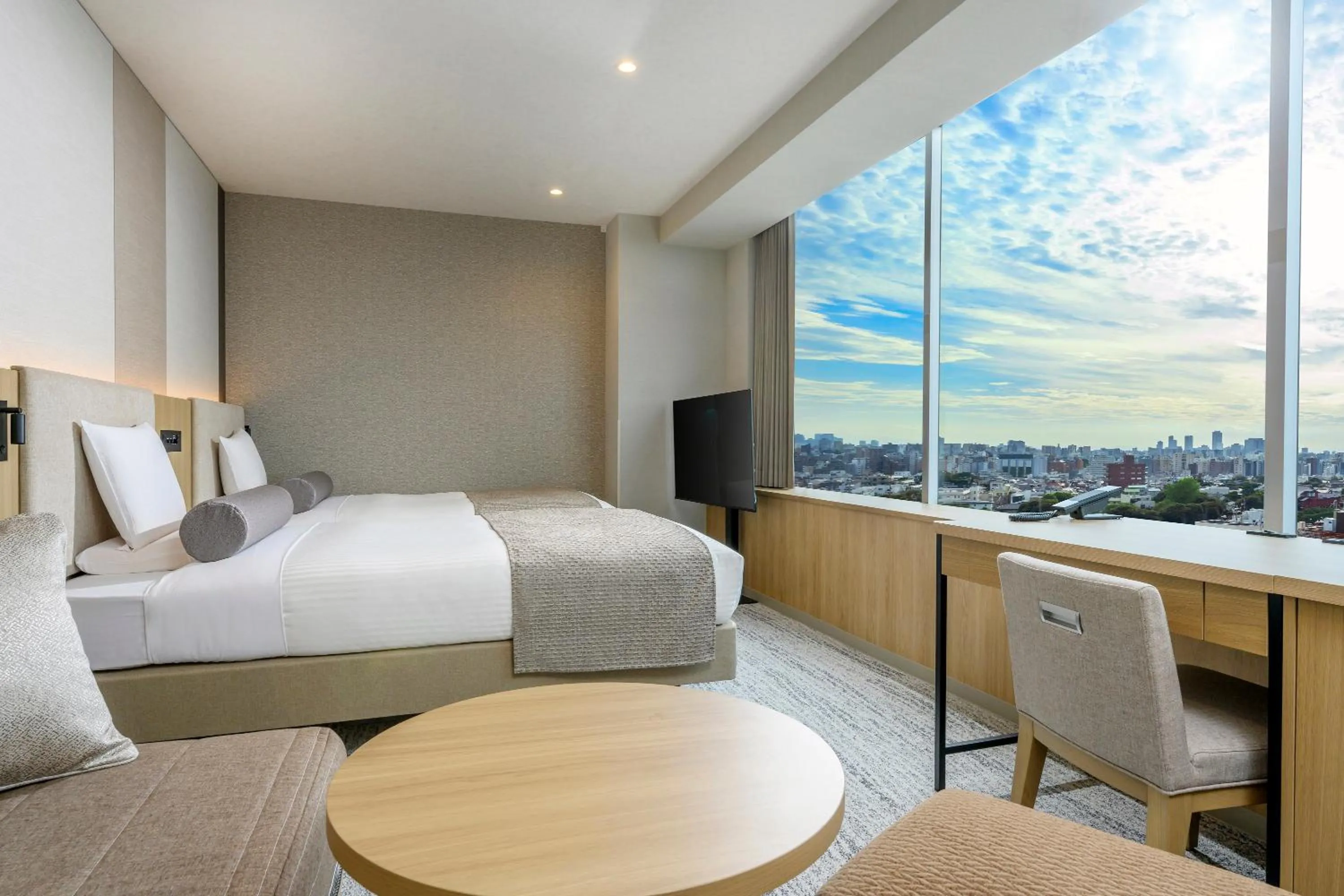 Photo of the whole room, Bed in ART HOTEL Nippori Lungwood