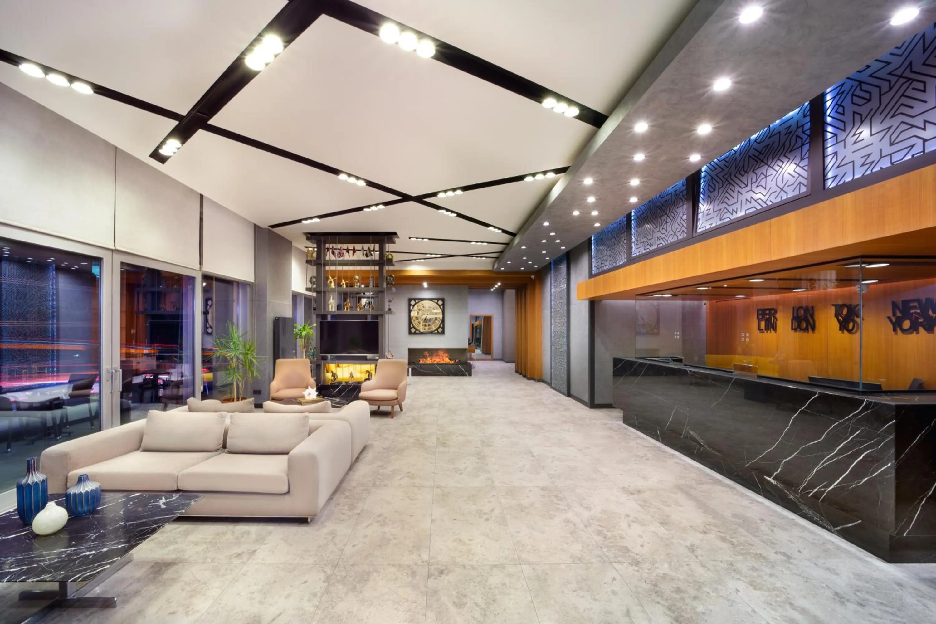 Lobby or reception in Nish Palace Exlusive Suites